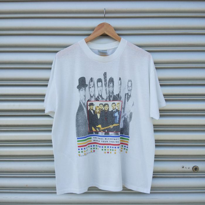 Vintage VINTAGE 80'S PAUL MCCARTNEY T SHIRT | Grailed