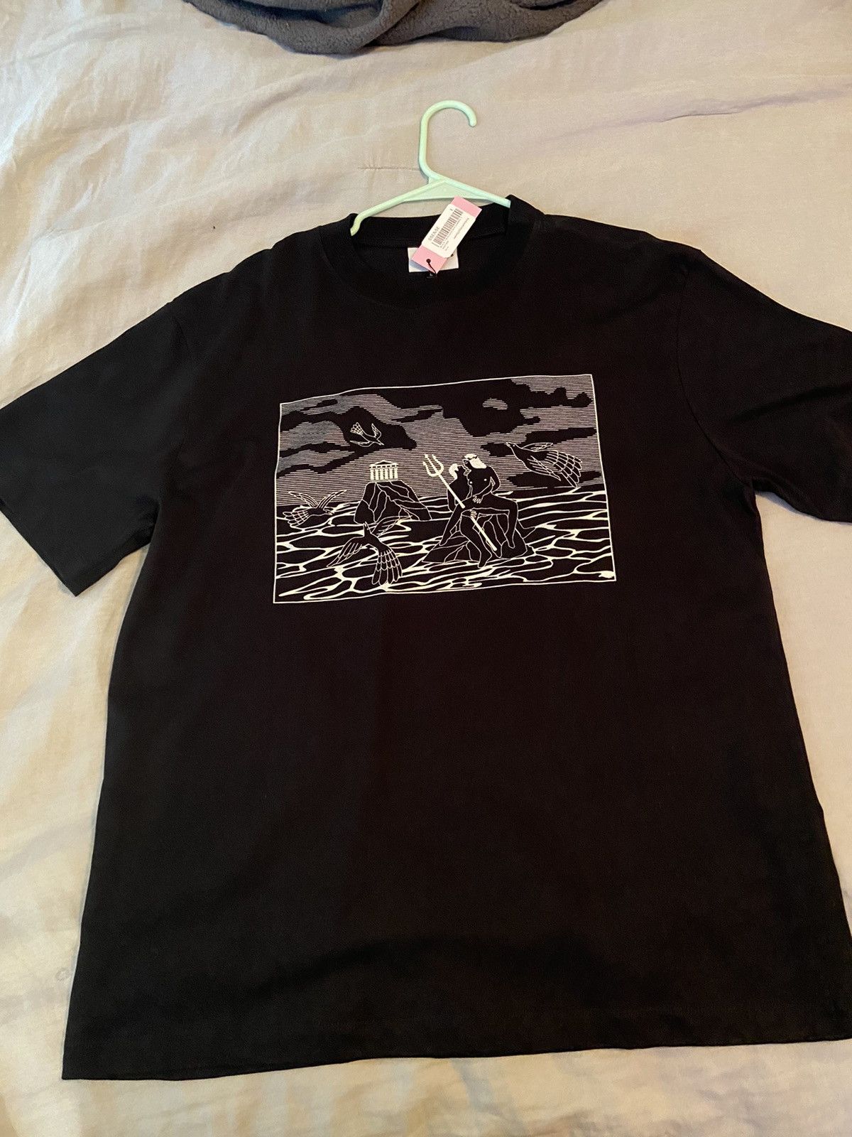 Black Viens Dans Moi Agrippa T-shirt