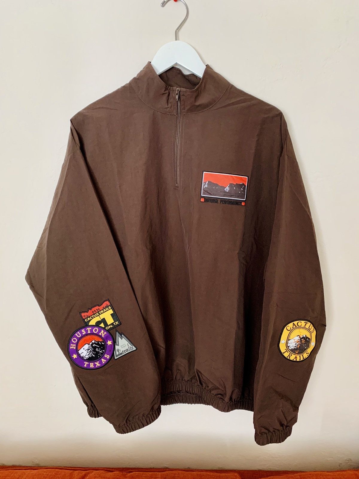 Travis Scott Travis Scott Cactus Jack Trails Half-Zip Windbreaker 