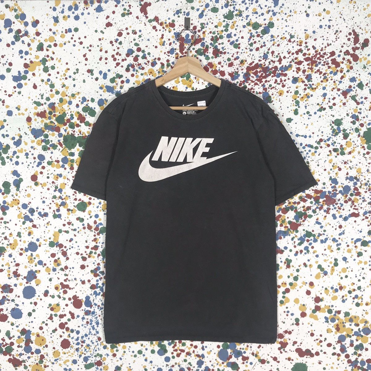 Vintage 90s Nike Big Swoosh Logo Design Very Rare!