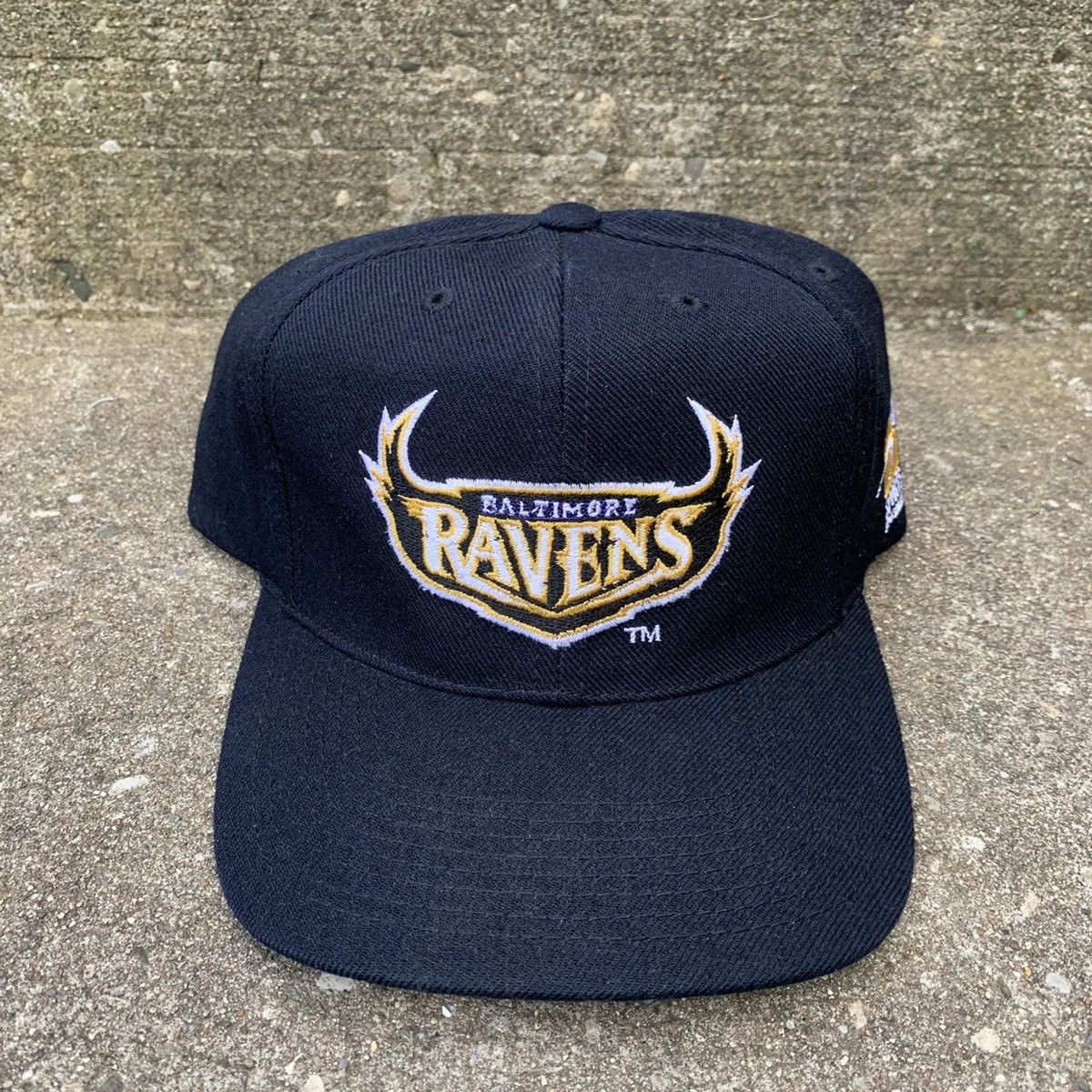 90's Baltimore Ravens Sports Specialties Plain Logo NFL Snapback