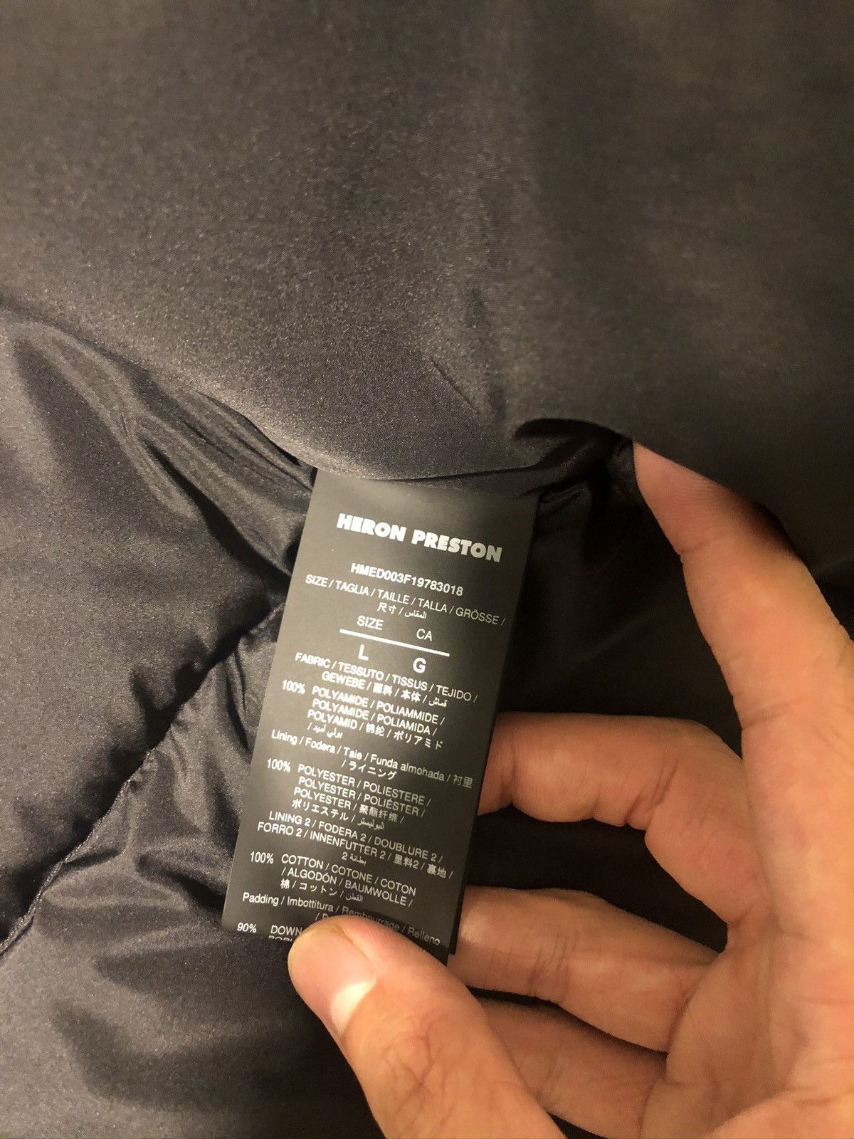 Heron Preston Heron Preston NASA Coat Size US L / EU 52-54 / 3 - 3 Thumbnail