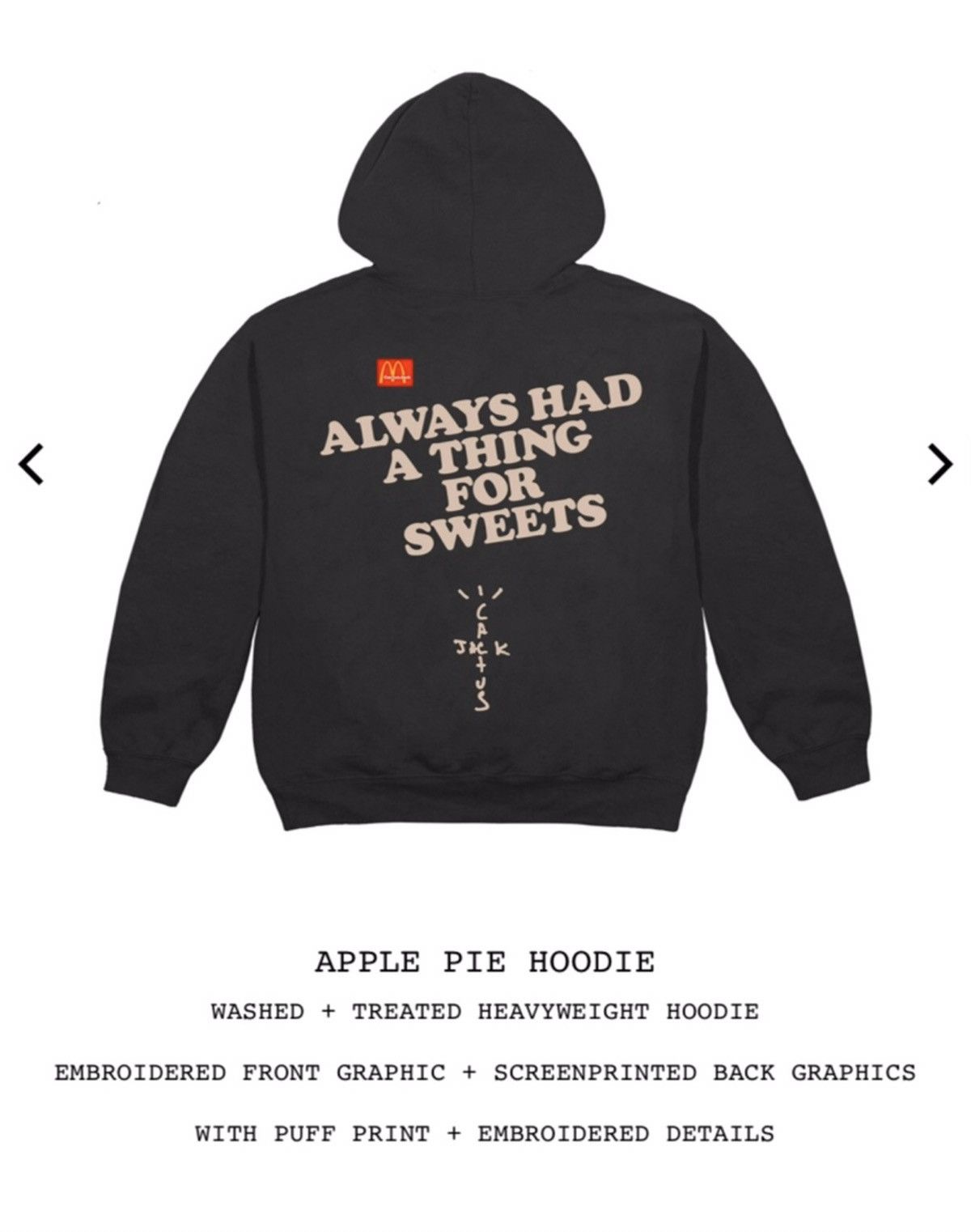 Top Apple Pie Travis Scott Hoodie