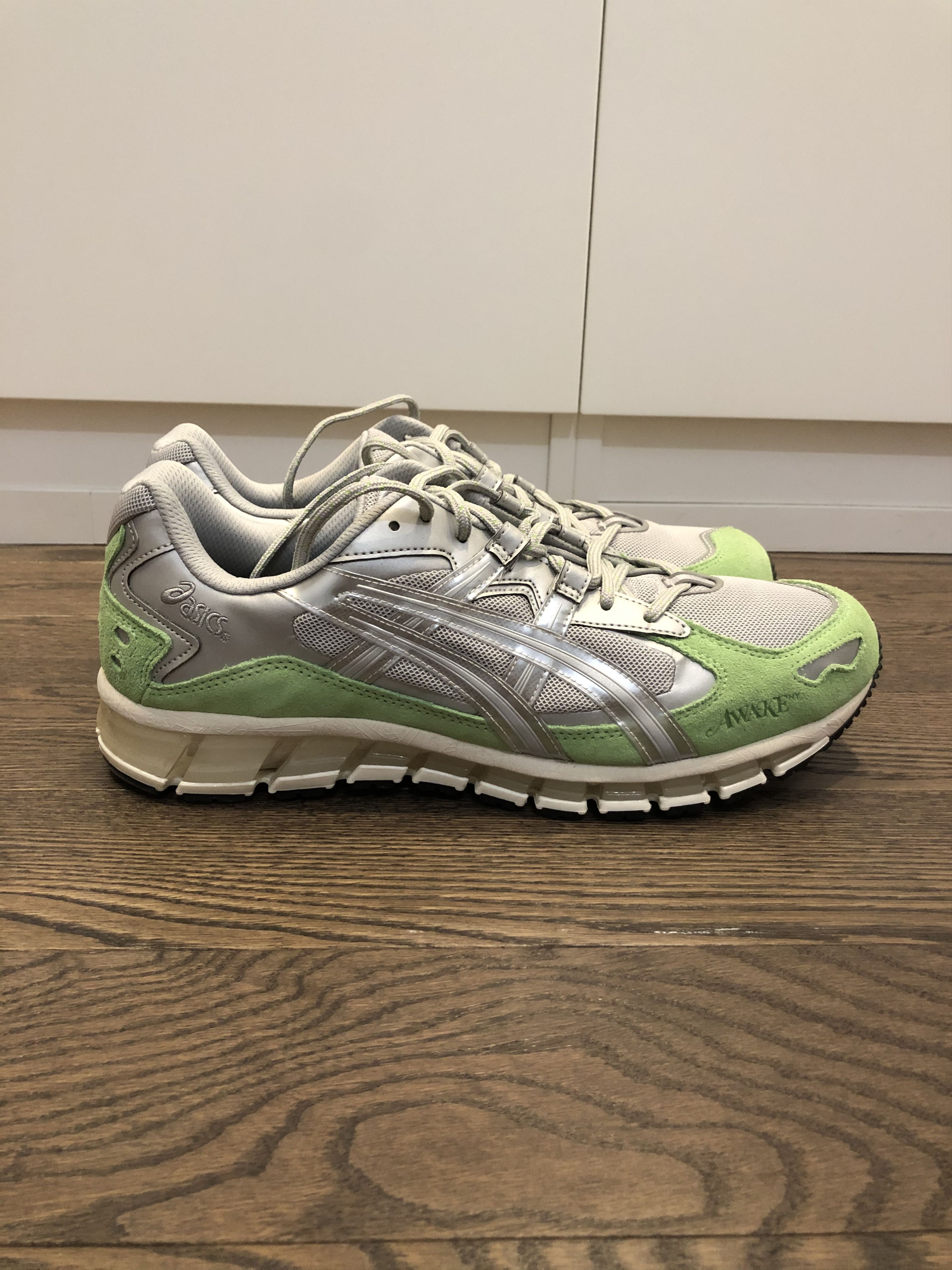 Asics × Awake NY Asics Gel-Kayano 5 360 Awake NY Silver Mint Green Size US 13 / EU 46 - 1 Thumbnail