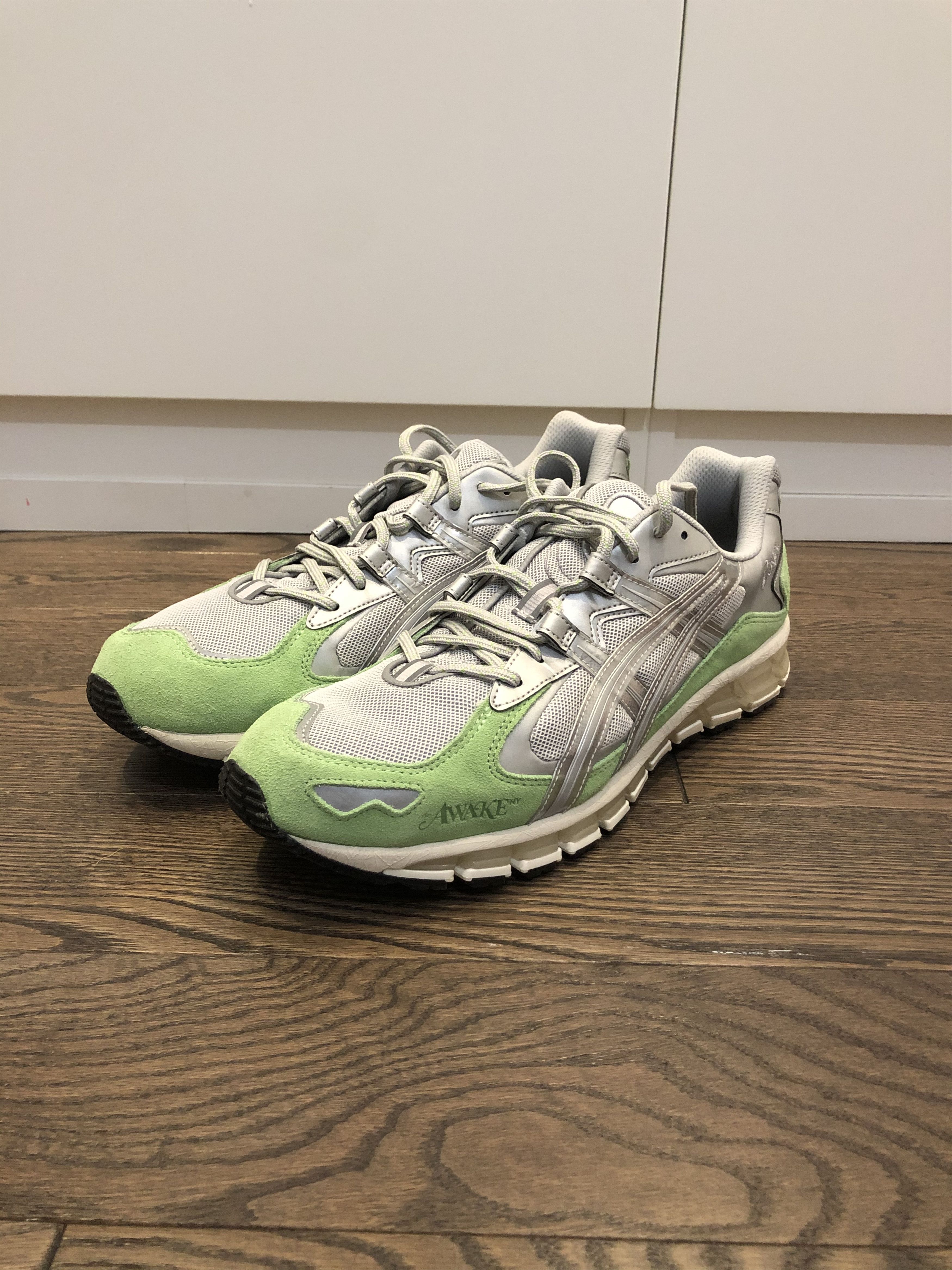 Asics × Awake NY Asics Gel-Kayano 5 360 Awake NY Silver Mint Green Size US 13 / EU 46 - 2 Thumbnail
