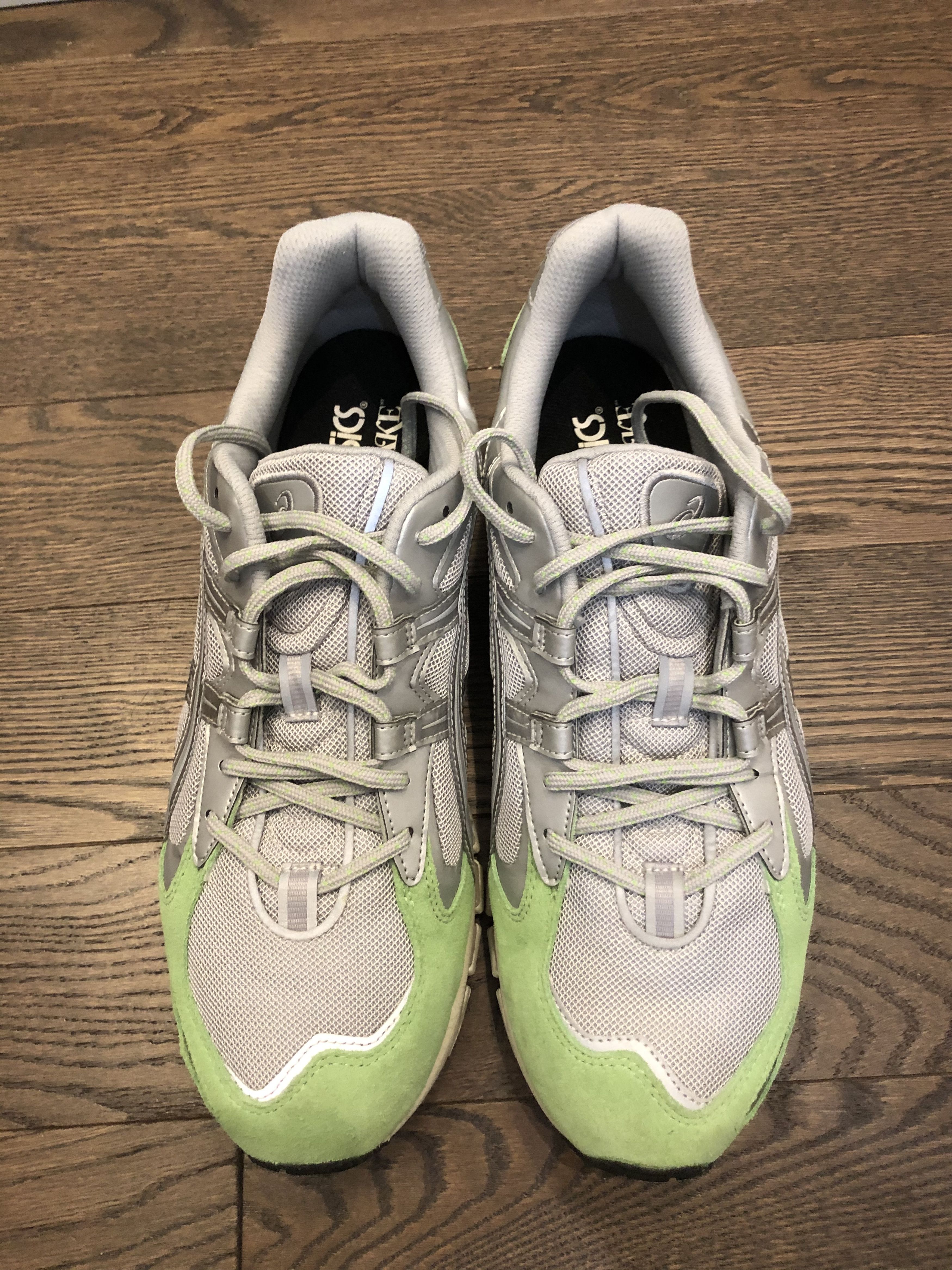 Asics × Awake NY Asics Gel-Kayano 5 360 Awake NY Silver Mint Green Size US 13 / EU 46 - 4 Thumbnail