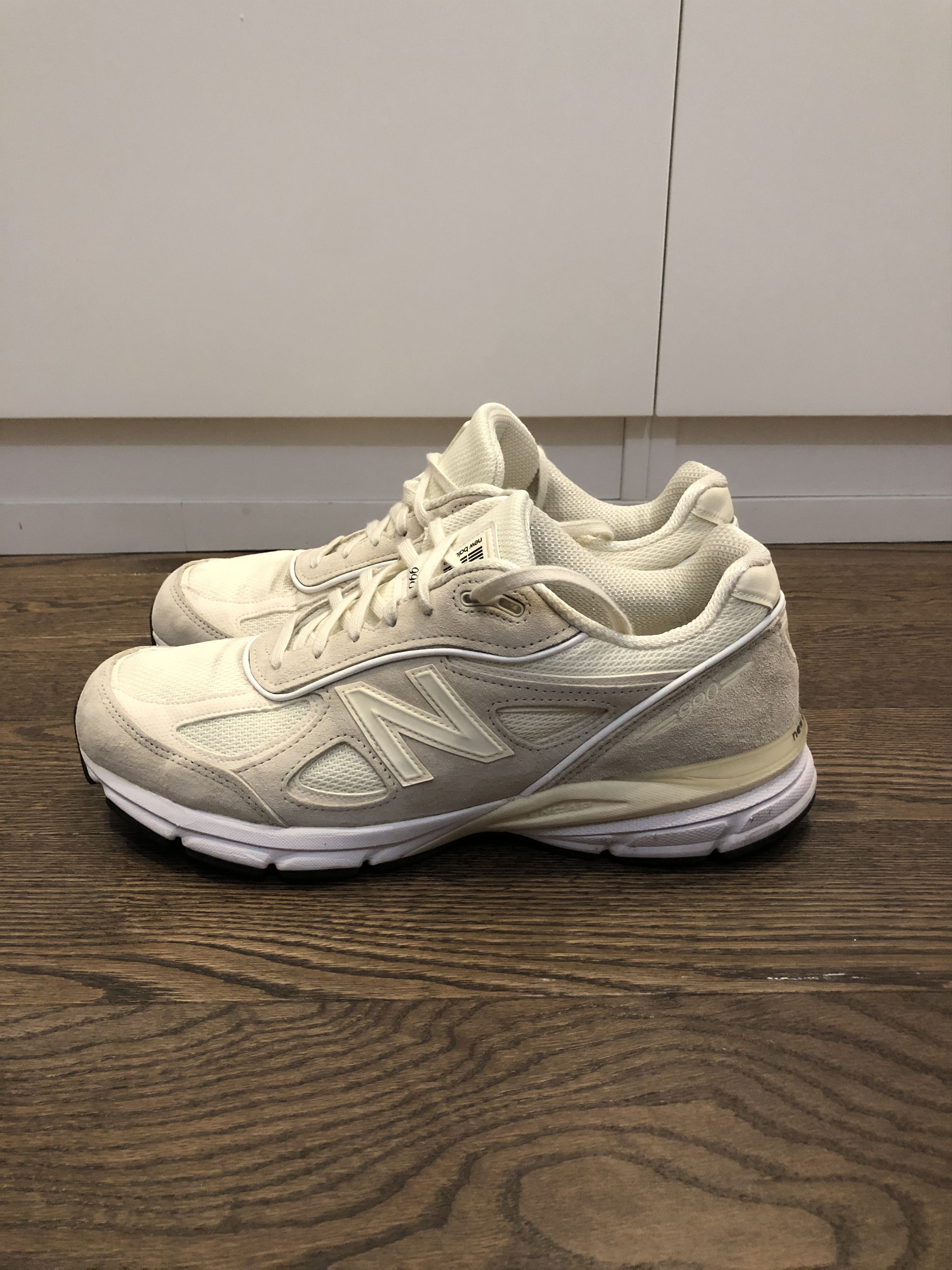 New Balance New Balance 990v4 Stussy Cream M990SC4 | Grailed