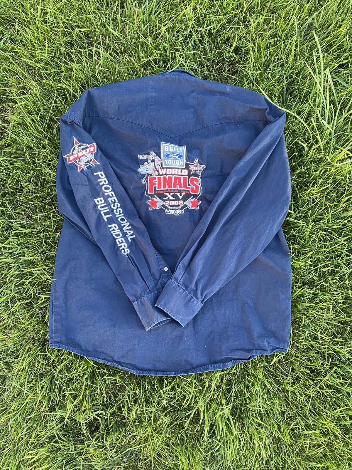 Wrangler PBR Bullriding World Finals Long Sleeve Button-Up