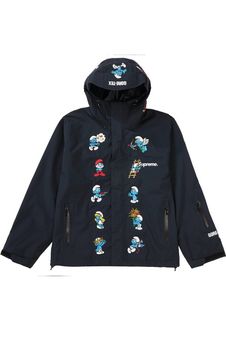 Supreme Smurfs Jacket | Grailed