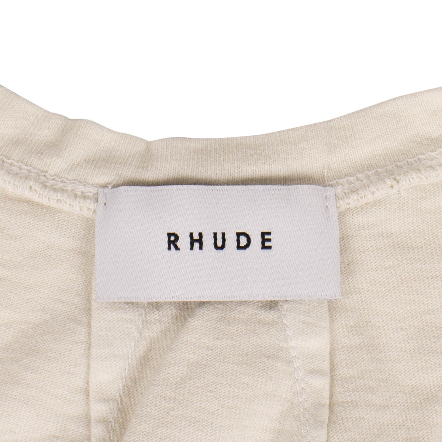 Rhude White Cotton 'Sex-Tasy' Short Sleeves T-Shirt Size M Size US M / EU 48-50 / 2 - 3 Thumbnail