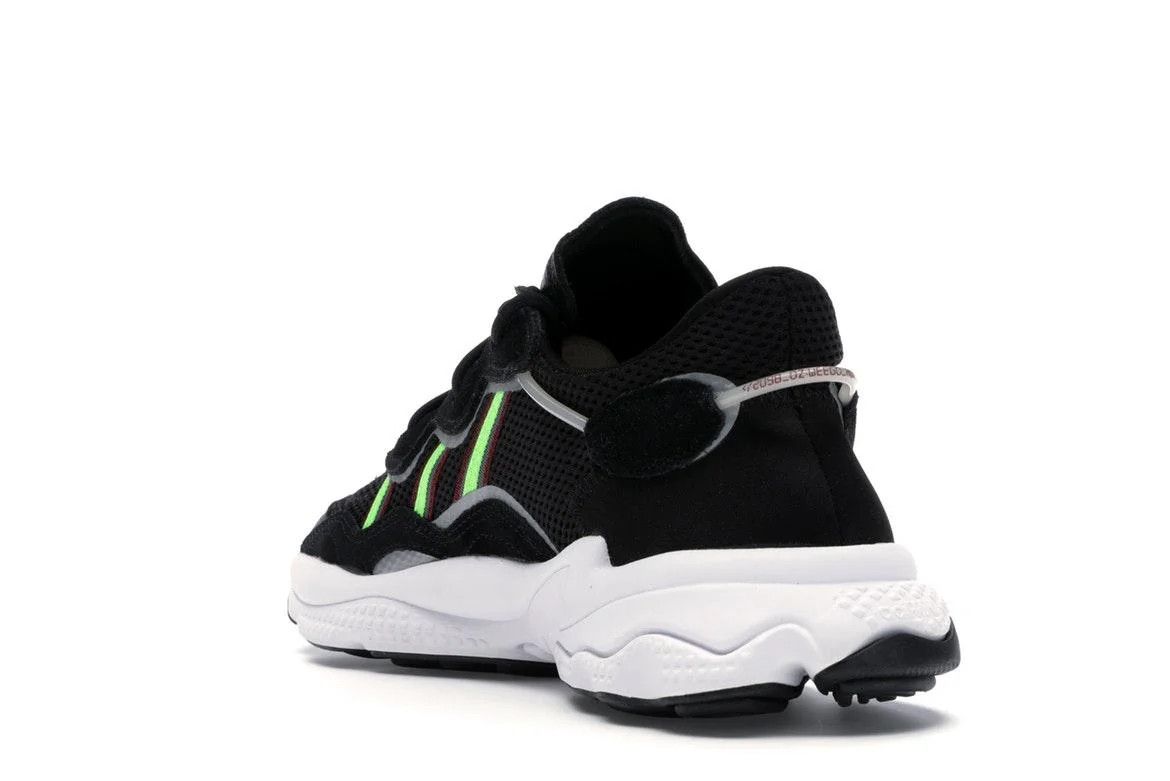 adidas Originals Ozweego core black solar green