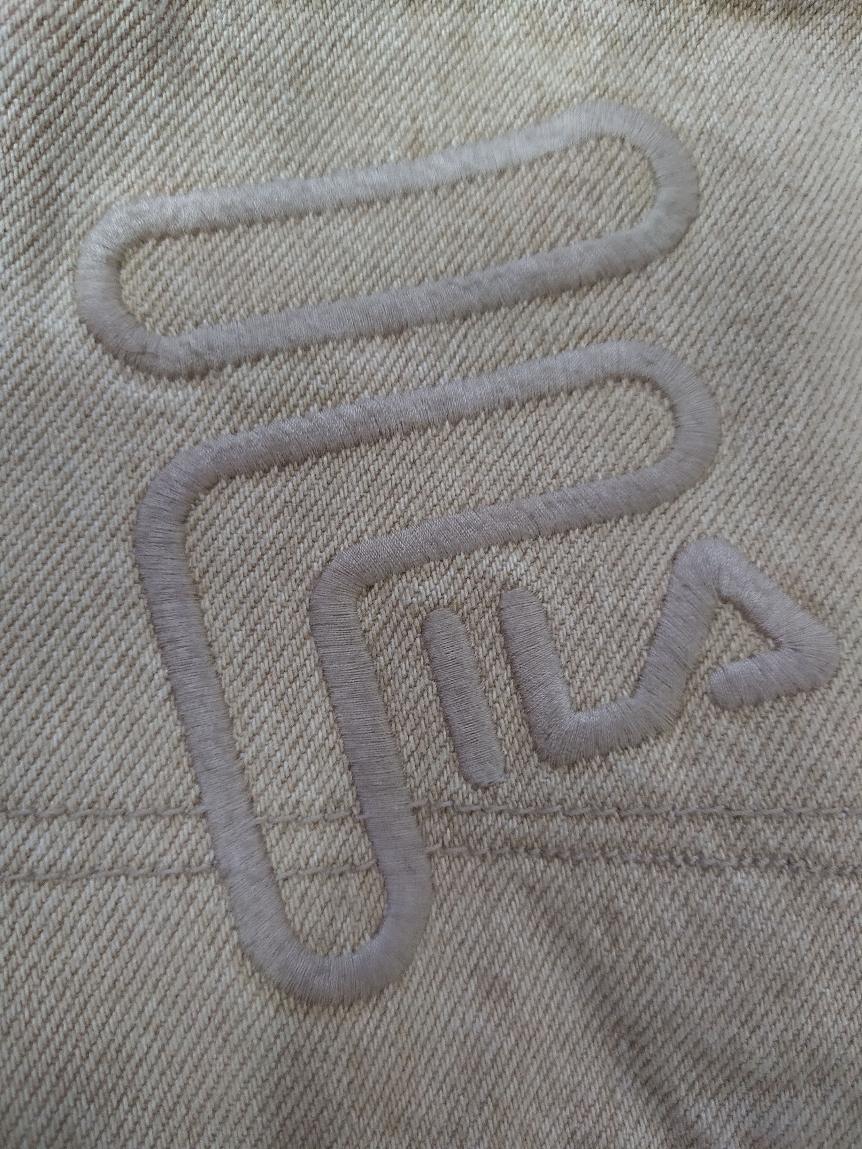 Fila × Vintage 90s FILA BAGGY TAPERED DENIM BIG LOGO (B488) Size US 32 / EU 48 - 13 Thumbnail