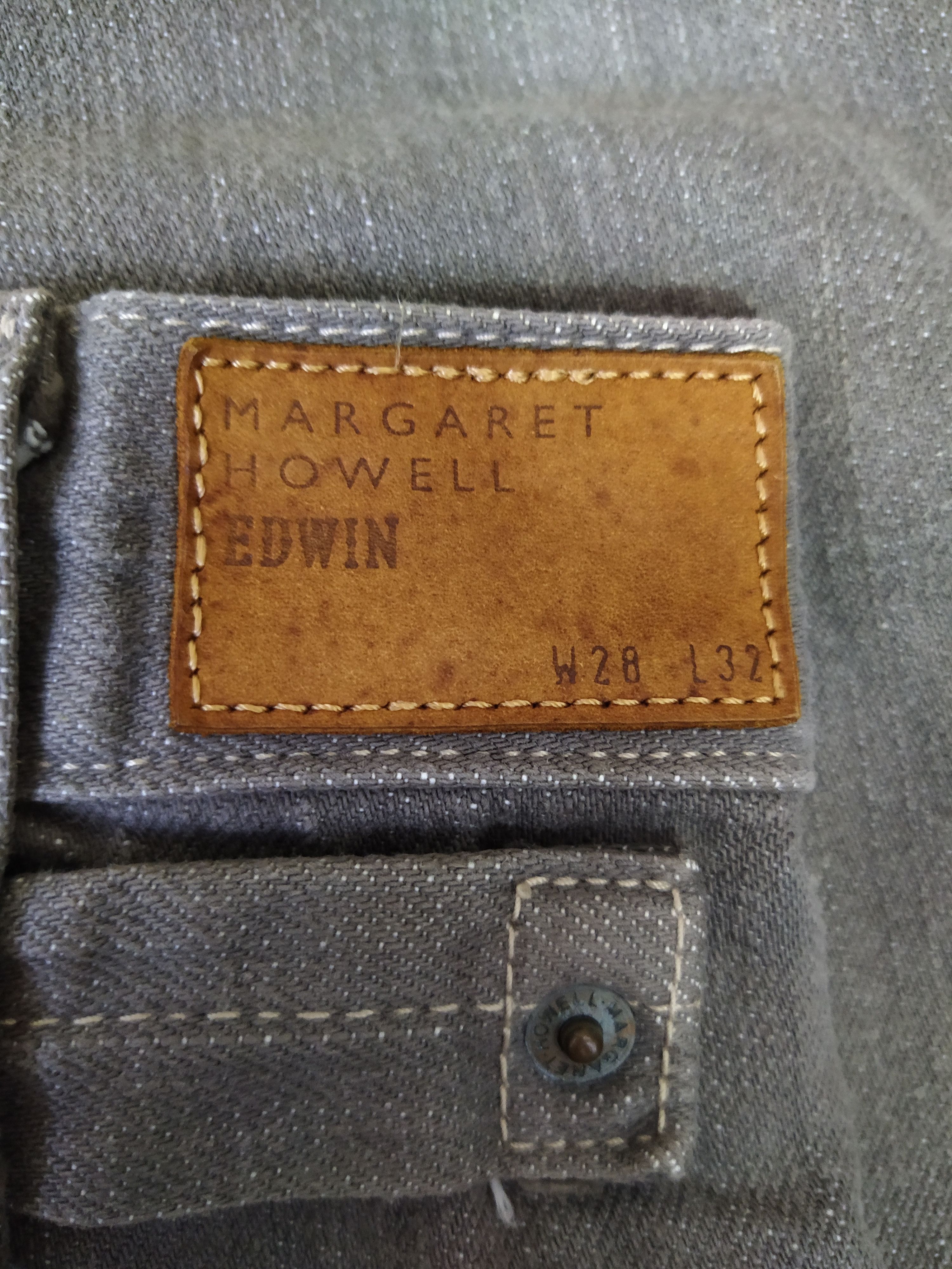 Edwin MARGARET HOWELL X EDWIN COLLABORATION SELVEDGE DENIM (B491) Size US 29 - 10 Thumbnail