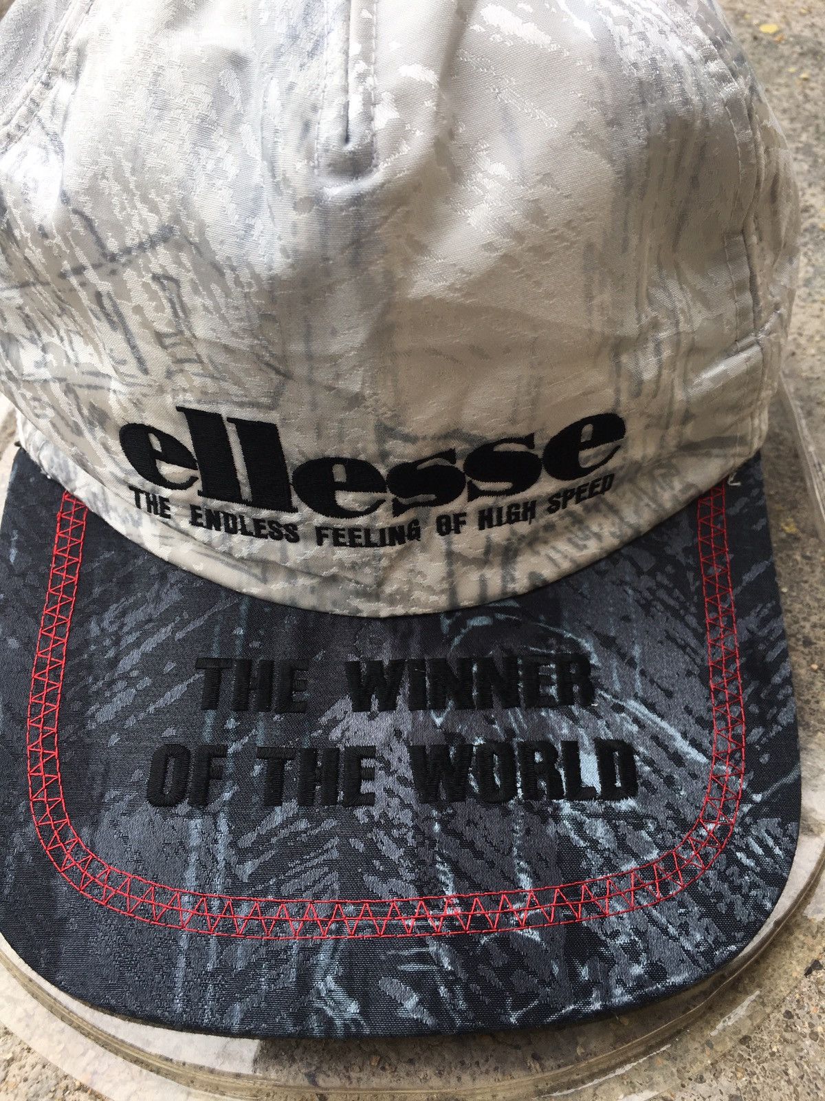 Ellesse × Tag Heuer × Vintage Vintage Tag Heuer x Ellesse France Ski Federation Cap Size ONE SIZE - 5 Thumbnail