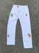 Chrome Hearts White / Cheetah Cross Patch Denim Jeans Size US 31 - 2 Thumbnail