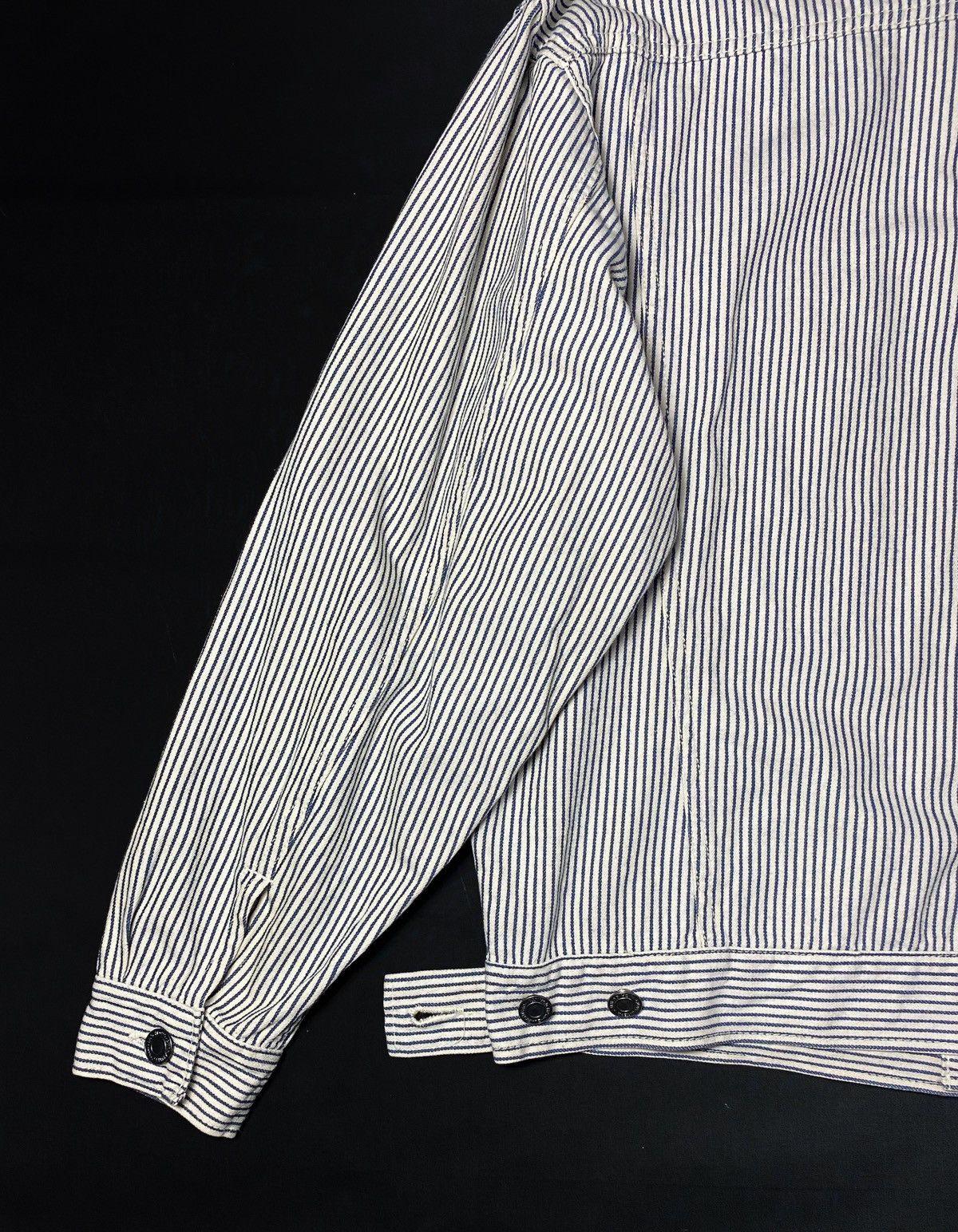 Japanese Brand × Vintage Vintage MASTERPIECE Hot-Ahd Hickory denim jacket Size US M / EU 48-50 / 2 - 6 Thumbnail