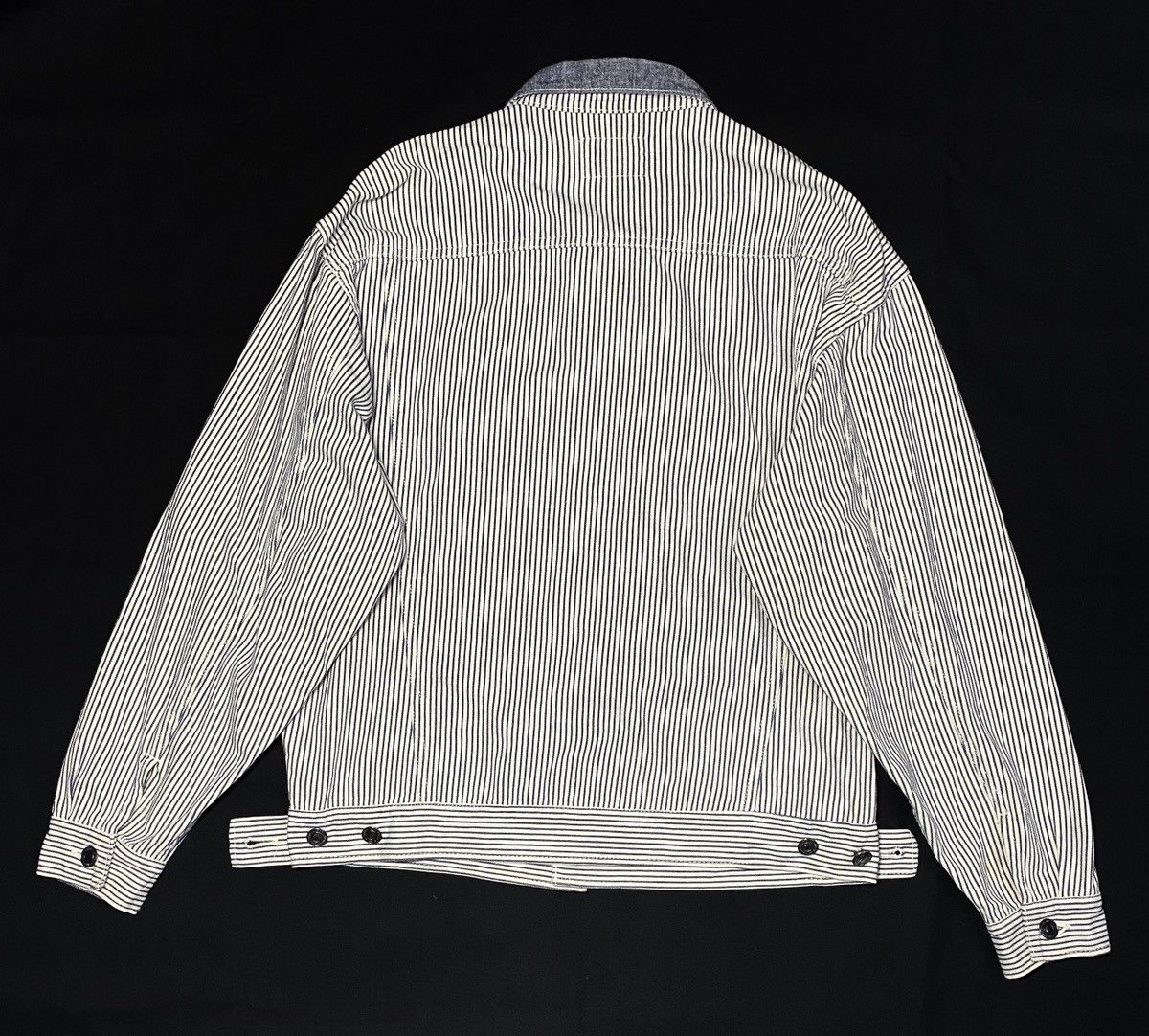 Japanese Brand × Vintage Vintage MASTERPIECE Hot-Ahd Hickory denim jacket Size US M / EU 48-50 / 2 - 4 Thumbnail