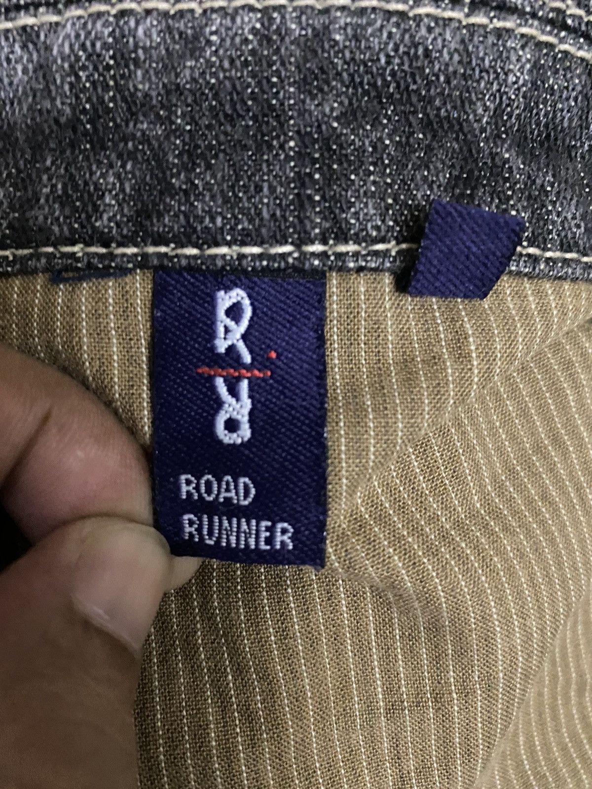 Japanese Brand Road Runner Distressed Denim Jacket Size US L / EU 52-54 / 3 - 8 Thumbnail