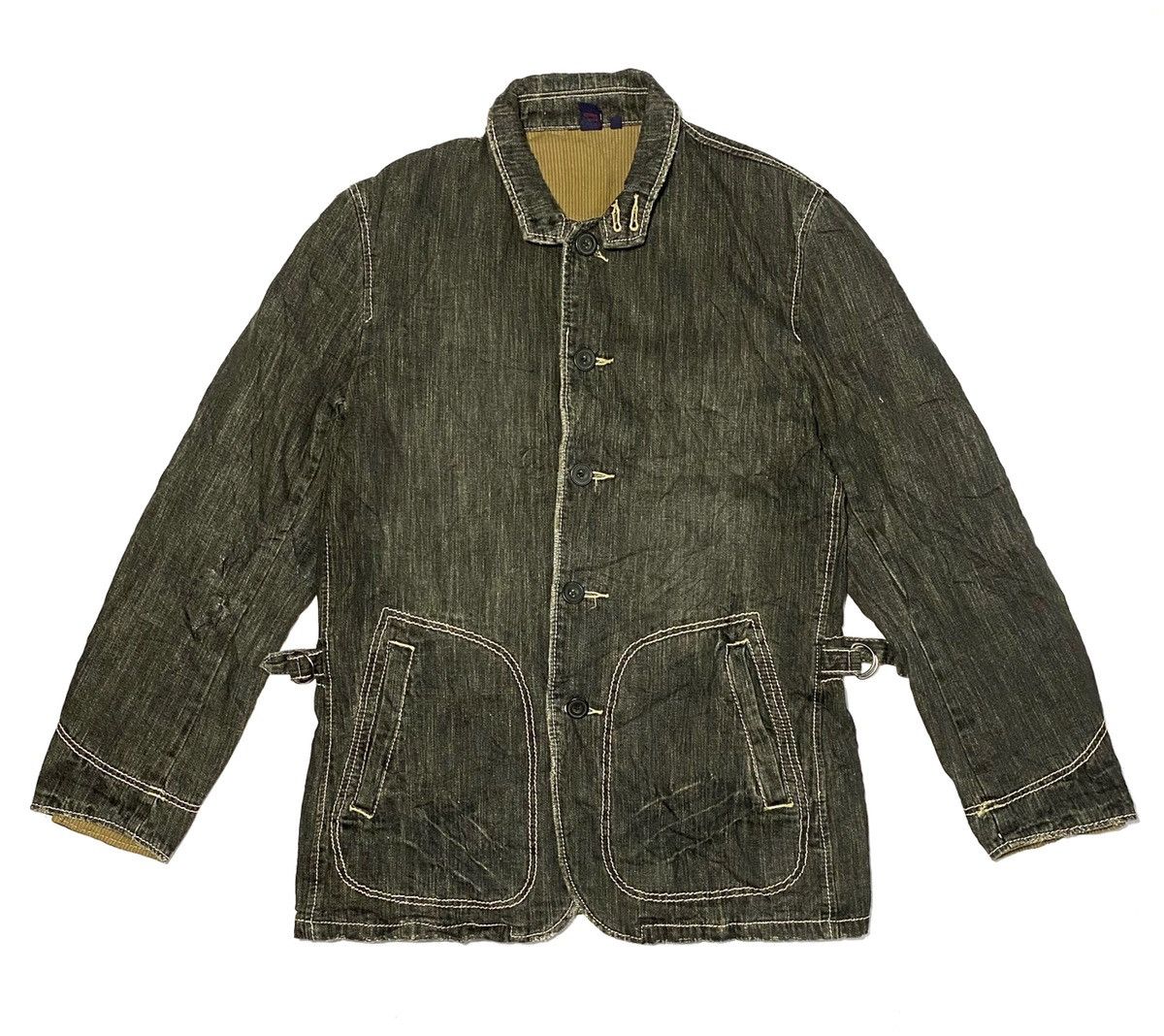 Japanese Brand Road Runner Distressed Denim Jacket Size US L / EU 52-54 / 3 - 1 Thumbnail