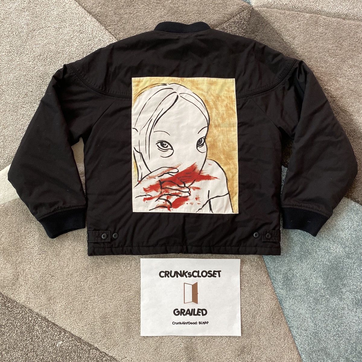 Supreme x Rita Ackermann Mugshot Work Crew Jacket FINAL DROP Grailed