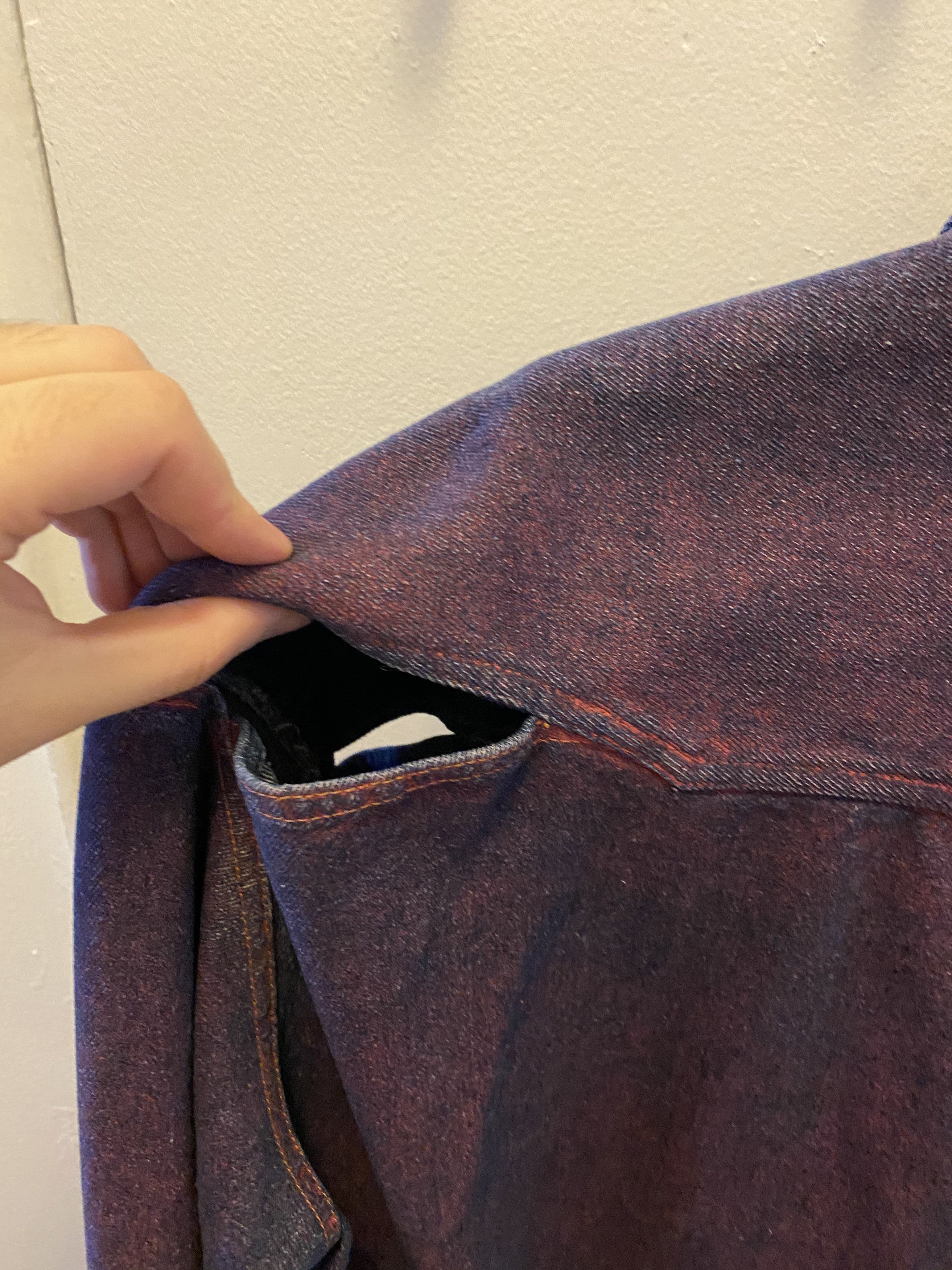 Y/Project Y/Project Purple Denim Shirt Jacket Size US M / EU 48-50 / 2 - 4 Thumbnail
