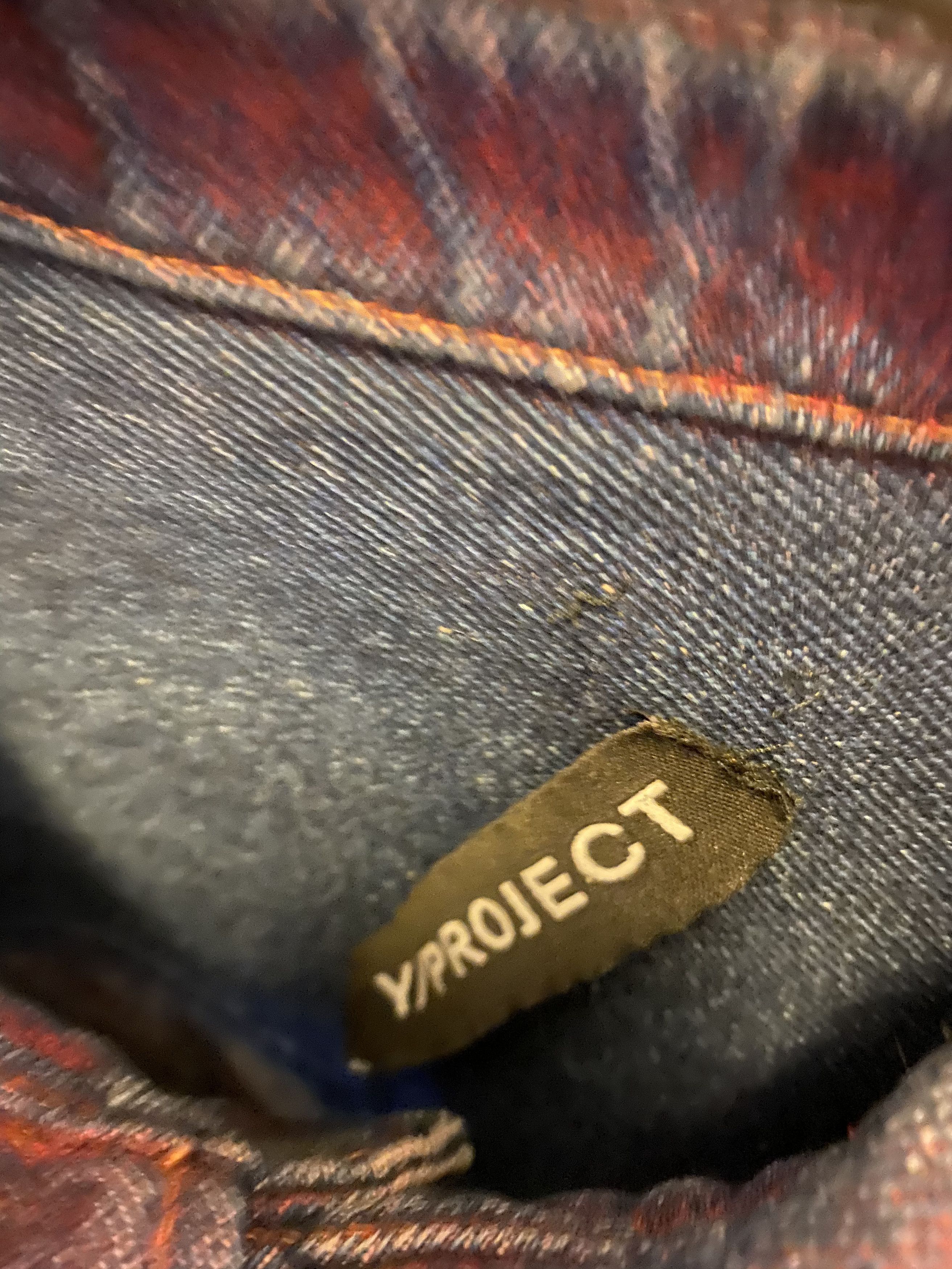 Y/Project Y/Project Purple Denim Shirt Jacket Size US M / EU 48-50 / 2 - 5 Thumbnail