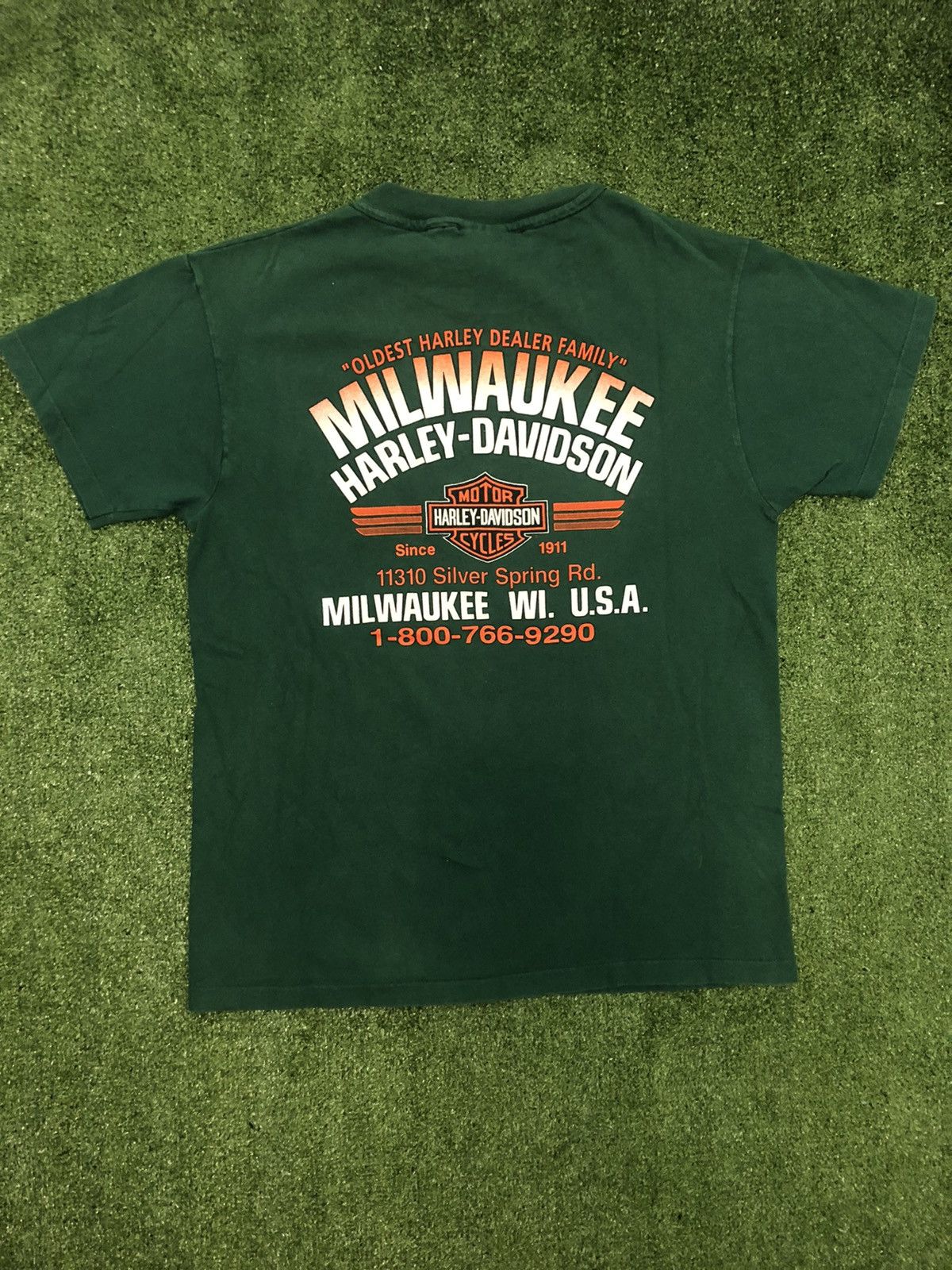 Harley Davidson × Vintage Vintage Single Stitch Harley Davidson Tee Size US M / EU 48-50 / 2 - 2 Thumbnail