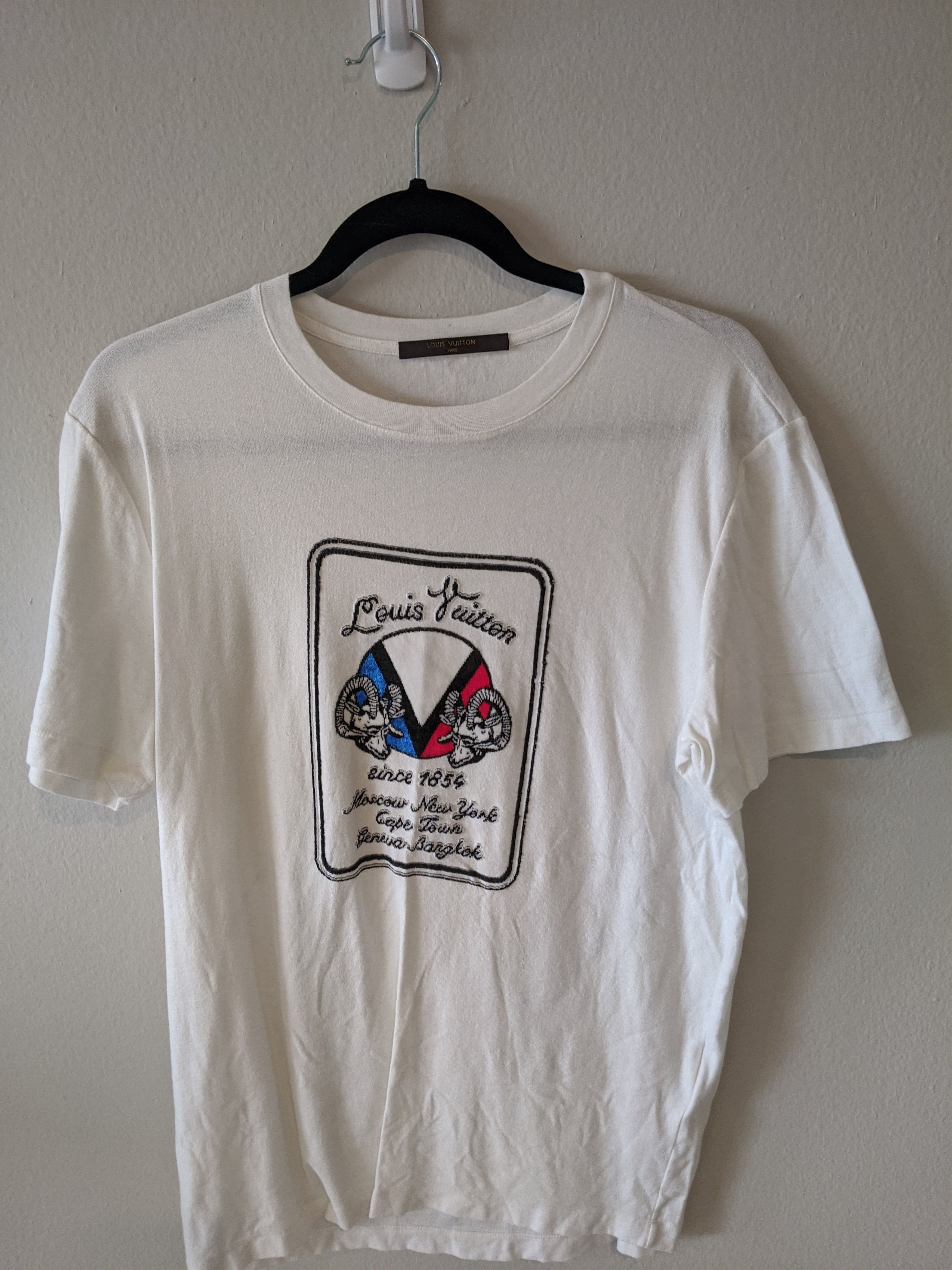 Louis Vuitton Double Goat Tee Size US M / EU 48-50 / 2 - 1 Thumbnail
