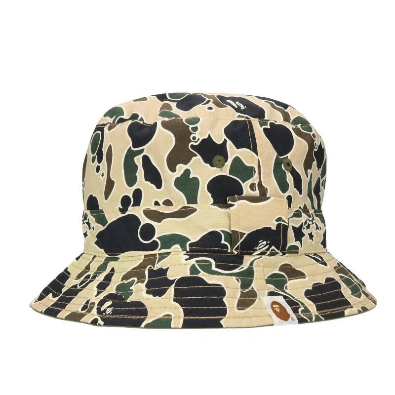 bape camo bucket hat