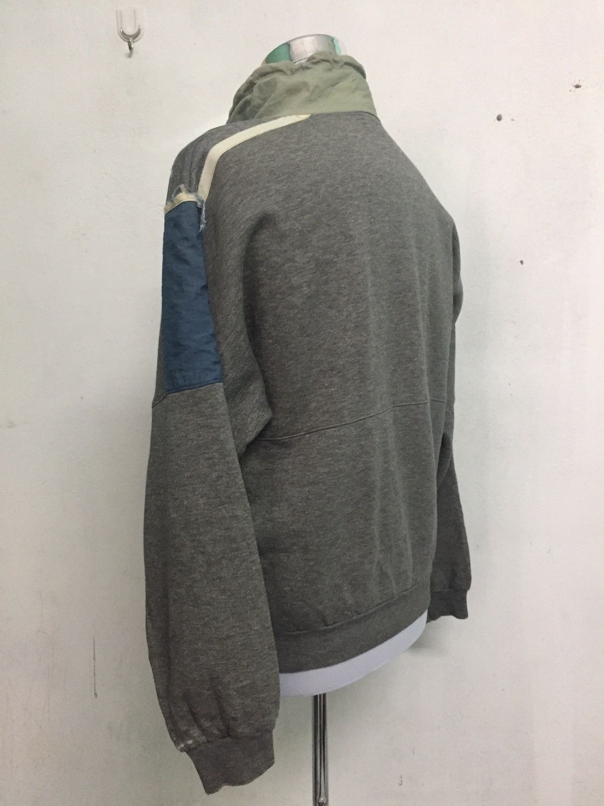 Adidas Distress Club Adidas Sweater Zipper Collar Size US L / EU 52-54 / 3 - 5 Thumbnail