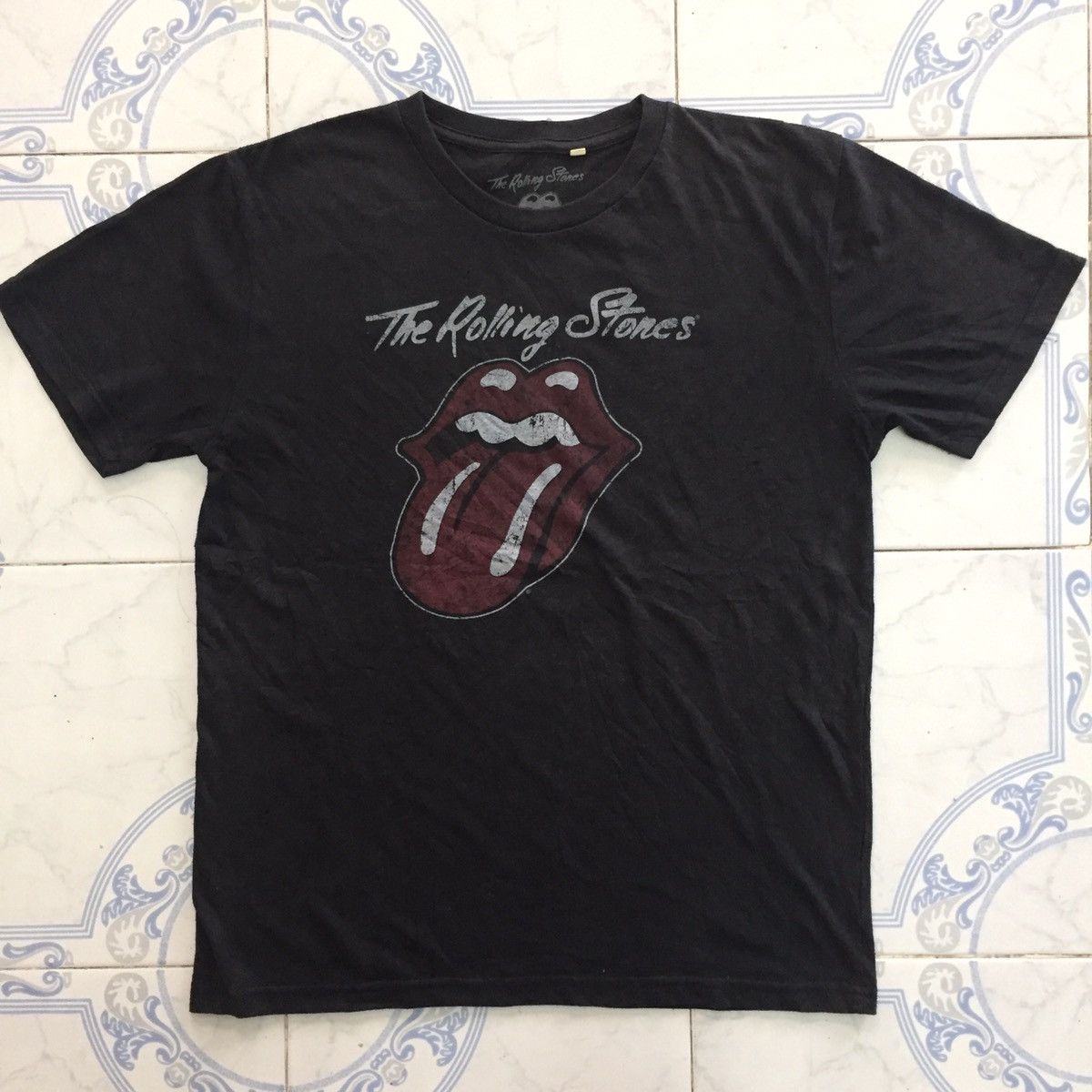 Band Tees × The Rolling Stones The Rolling Stone North American Tour 1981 Short Tshirt Size US L / EU 52-54 / 3 - 1 Thumbnail