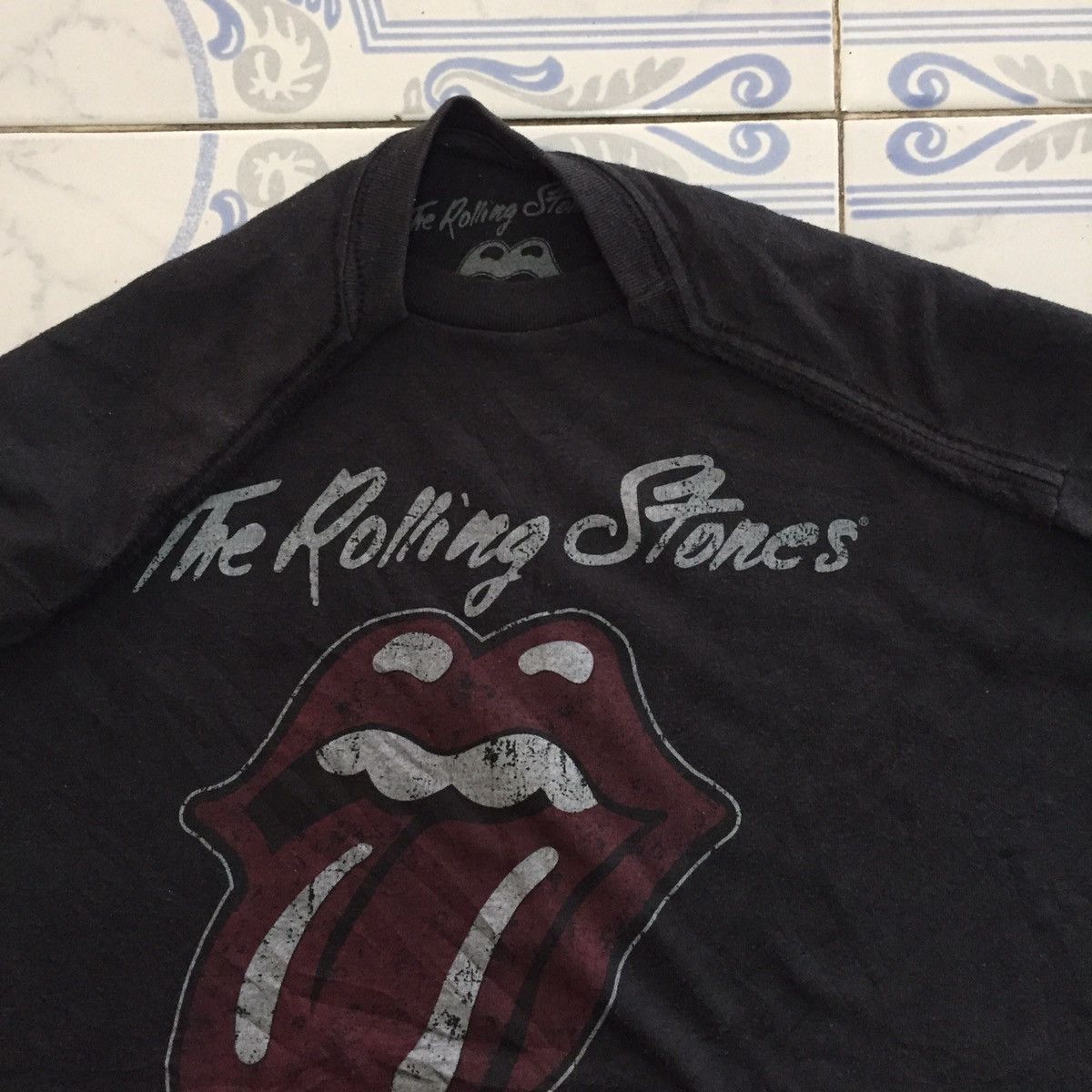 Band Tees × The Rolling Stones The Rolling Stone North American Tour 1981 Short Tshirt Size US L / EU 52-54 / 3 - 7 Thumbnail