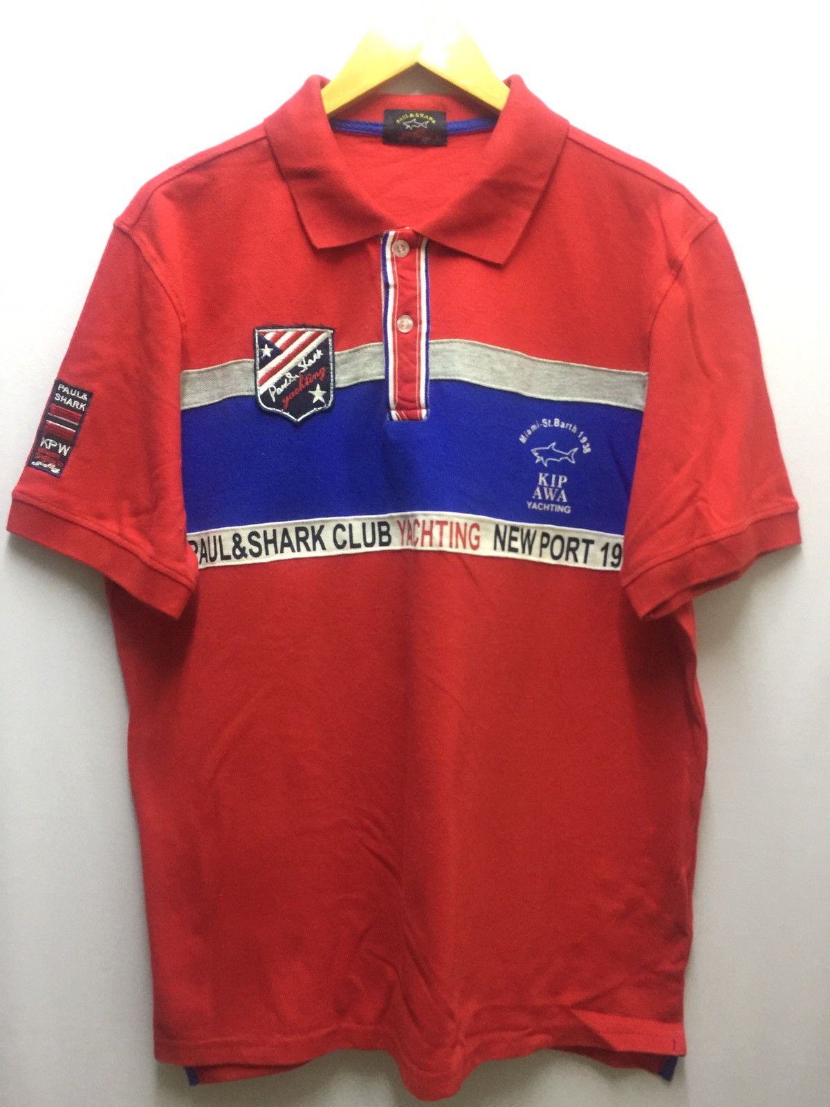 Paul & Shark Paul & Shark YACHTING Polo Casual T-Shirt Size US L / EU 52-54 / 3 - 4 Thumbnail