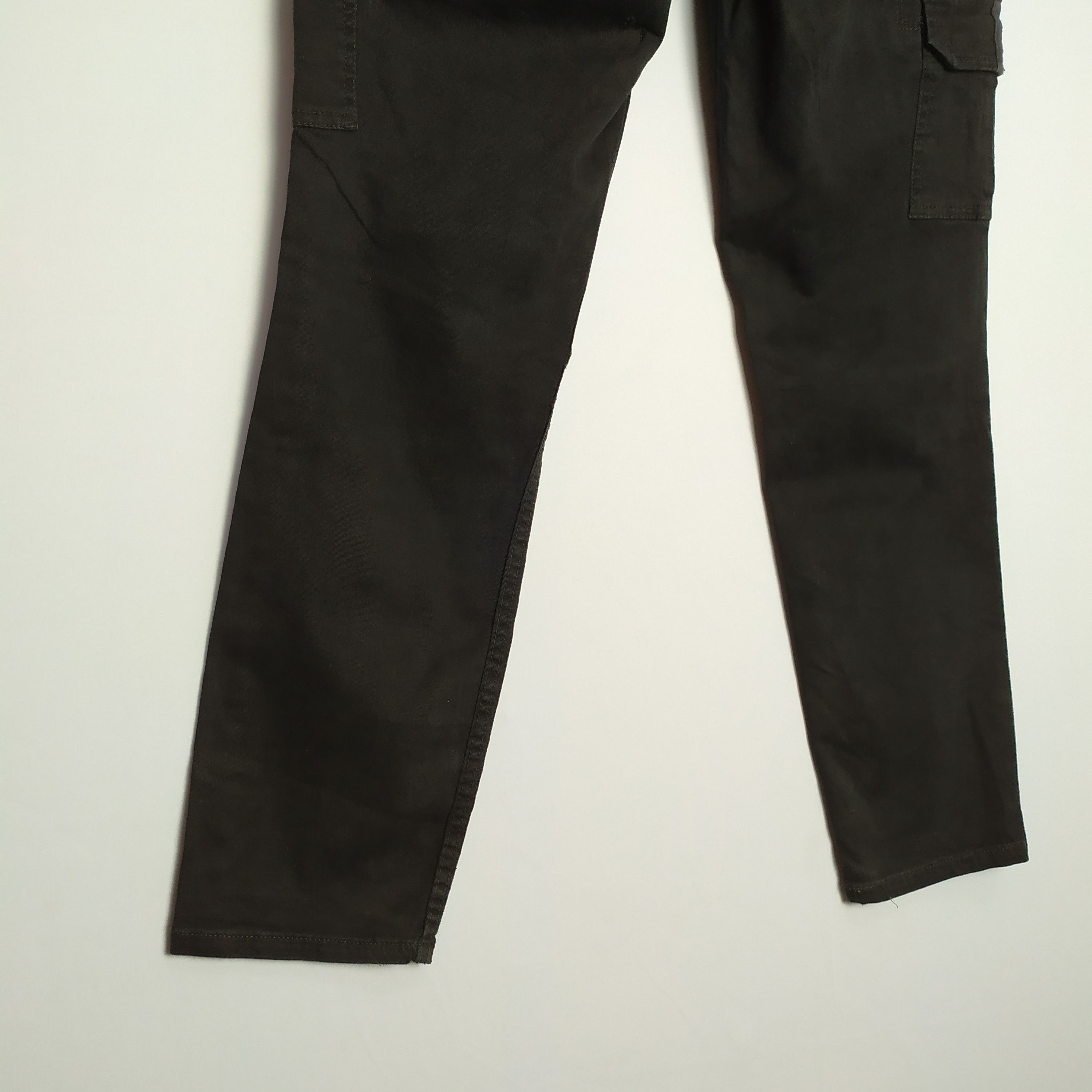 Express Express Black Cargo Pants Multipocket Utility Pant Size US 33 - 10 Thumbnail