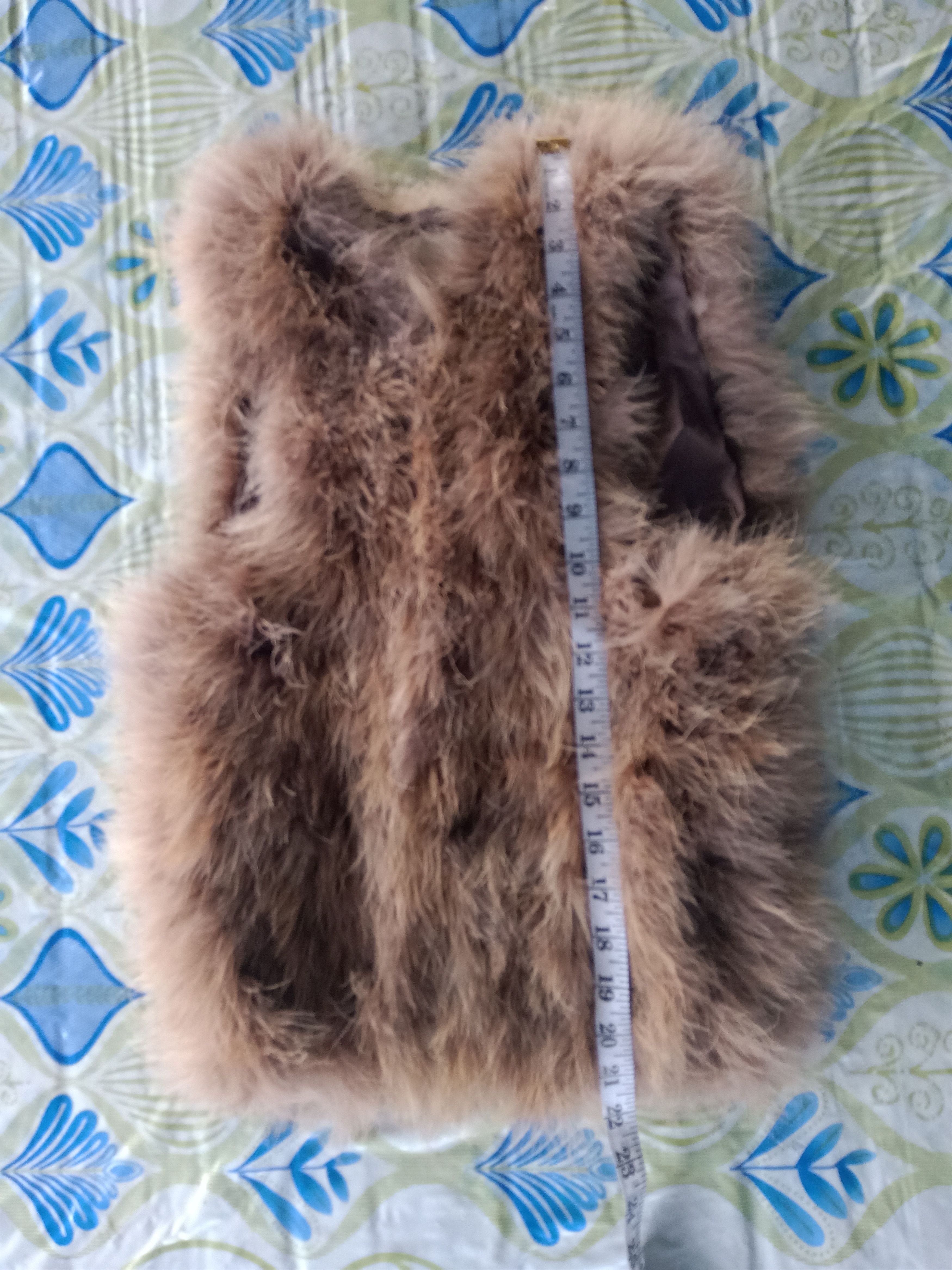 Designer × Enchantment Best In the World Feather Turkey Vest Size US XXS / EU 40 - 7 Thumbnail