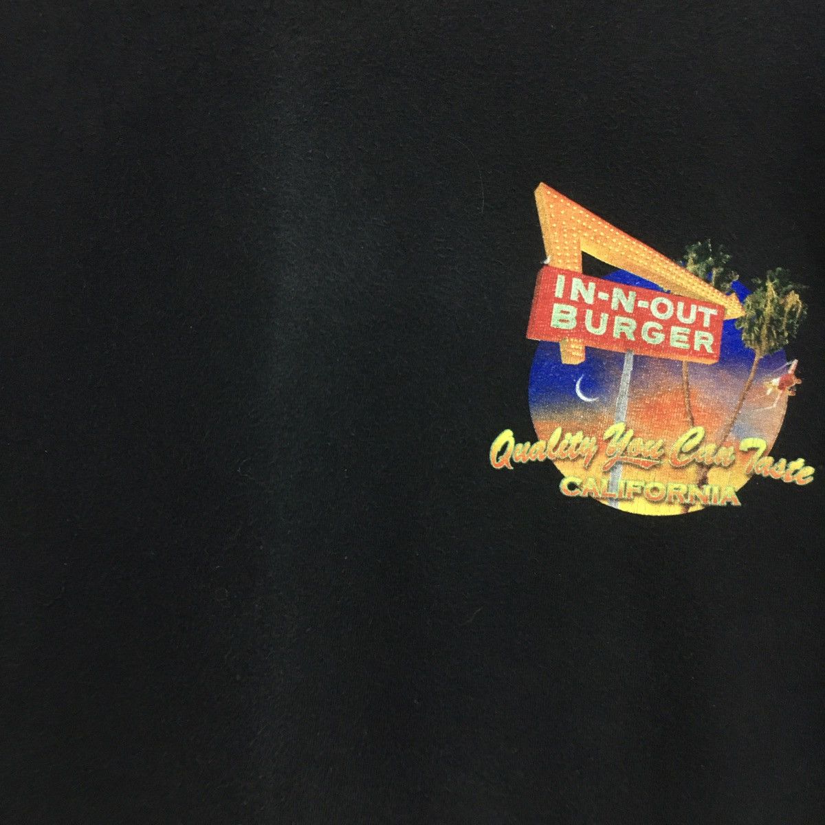 Other Vintage In-N-Out Burger Race To The Place Big Logo Tee XL Sz Size US XL / EU 56 / 4 - 3 Thumbnail