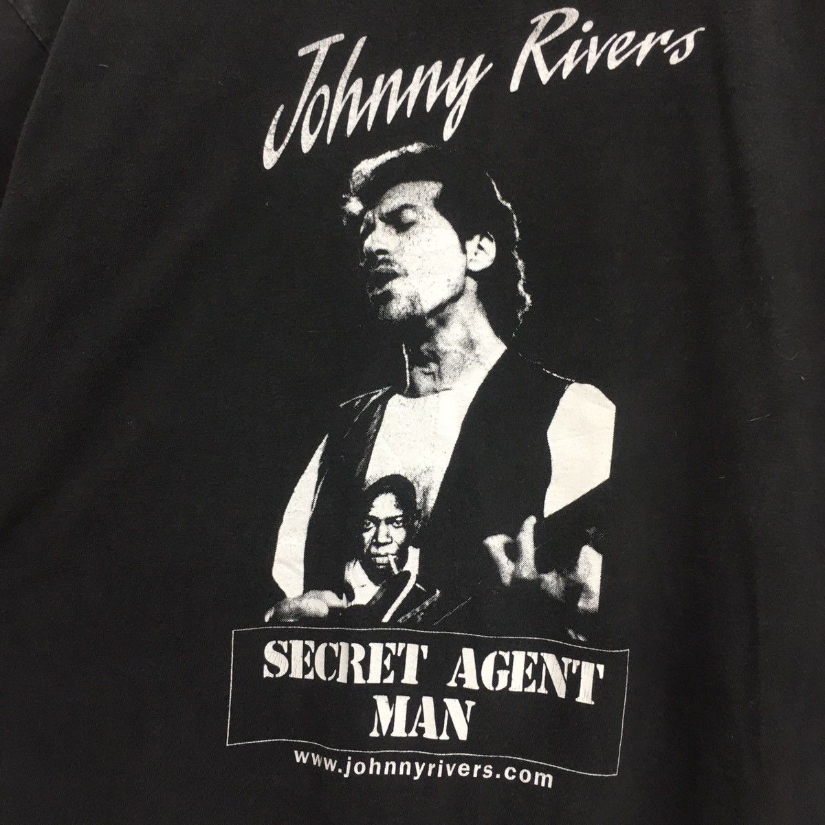 Hanes Vintage Hanes Johnny River Secret Agent Man Tee XL Sz Size US XL / EU 56 / 4 - 3 Thumbnail