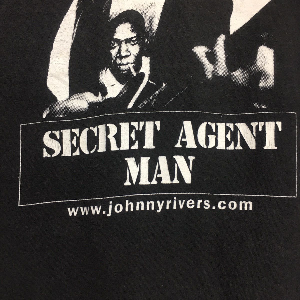 Hanes Vintage Hanes Johnny River Secret Agent Man Tee XL Sz Size US XL / EU 56 / 4 - 4 Thumbnail