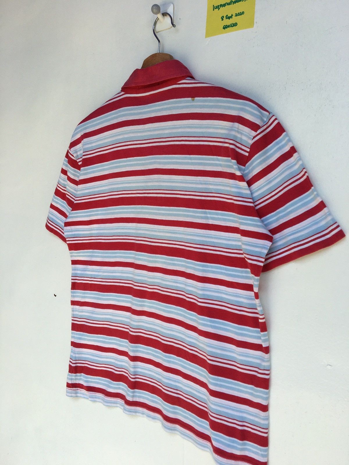 Burberry Burberry black label classic pattern polo red stripes Size US M / EU 48-50 / 2 - 8 Thumbnail