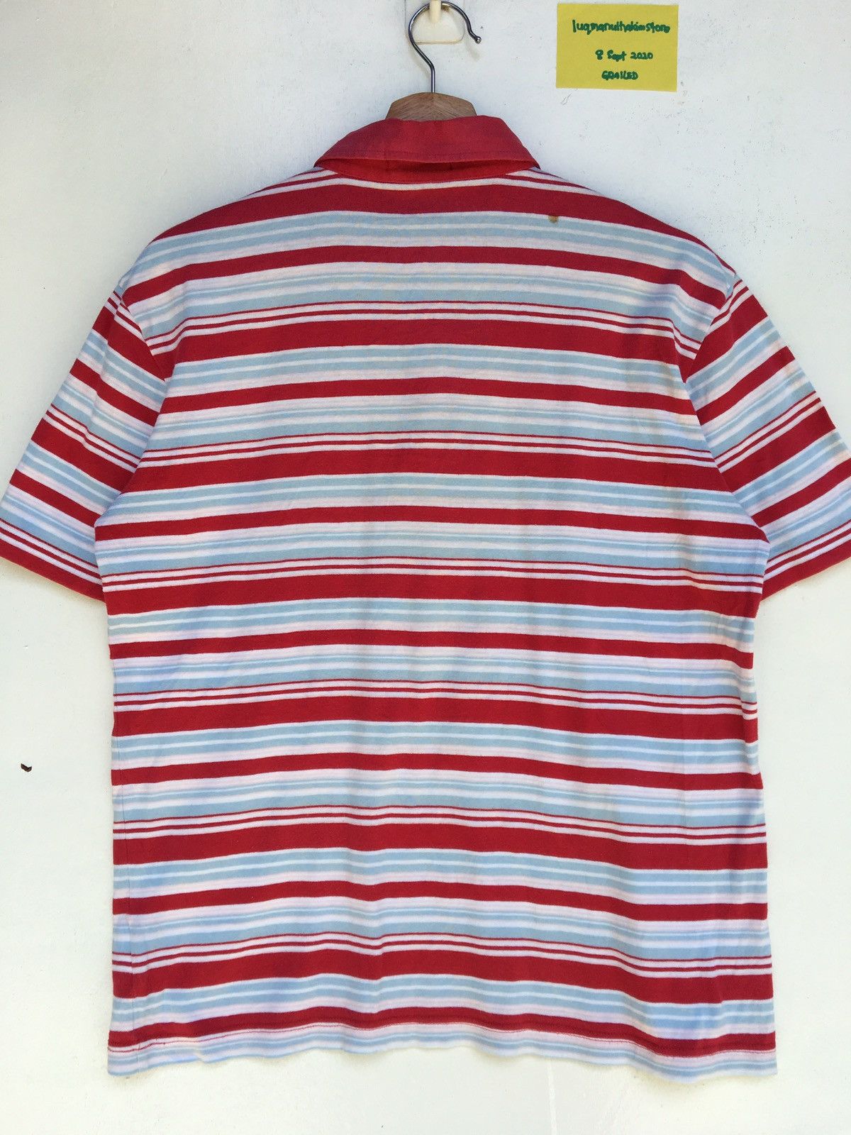 Burberry Burberry black label classic pattern polo red stripes Size US M / EU 48-50 / 2 - 6 Thumbnail