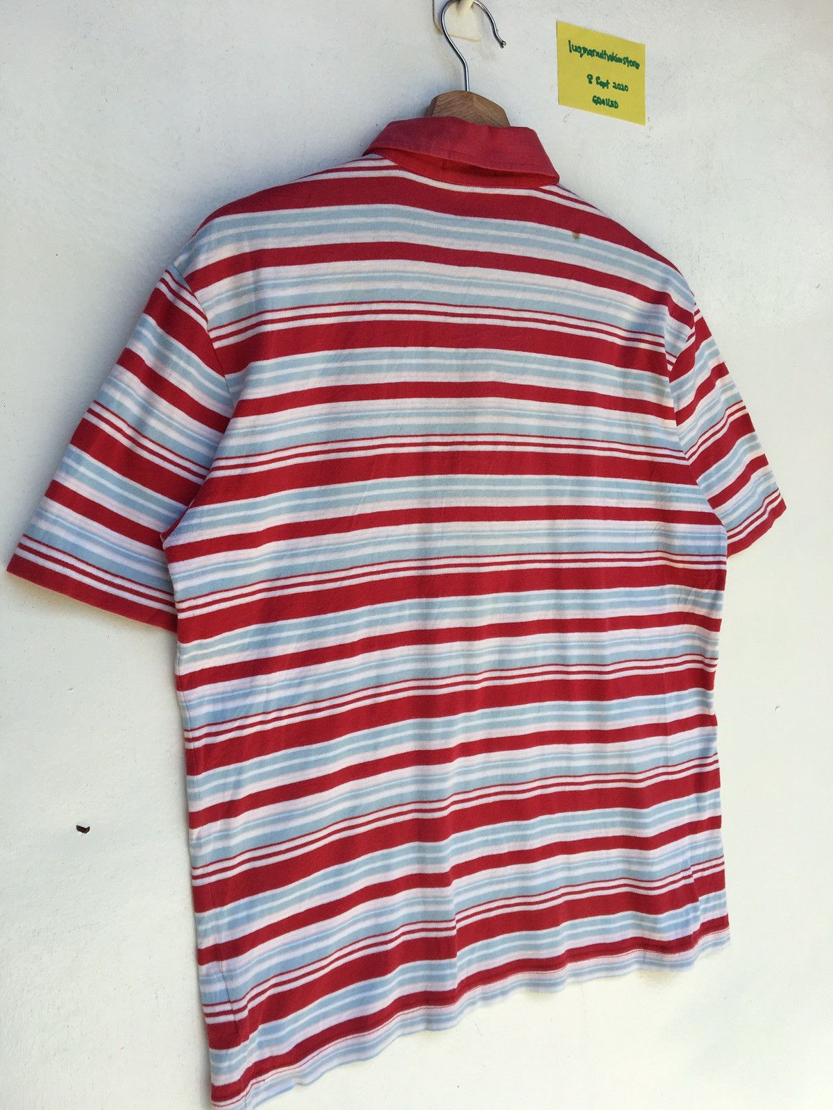 Burberry Burberry black label classic pattern polo red stripes Size US M / EU 48-50 / 2 - 7 Thumbnail