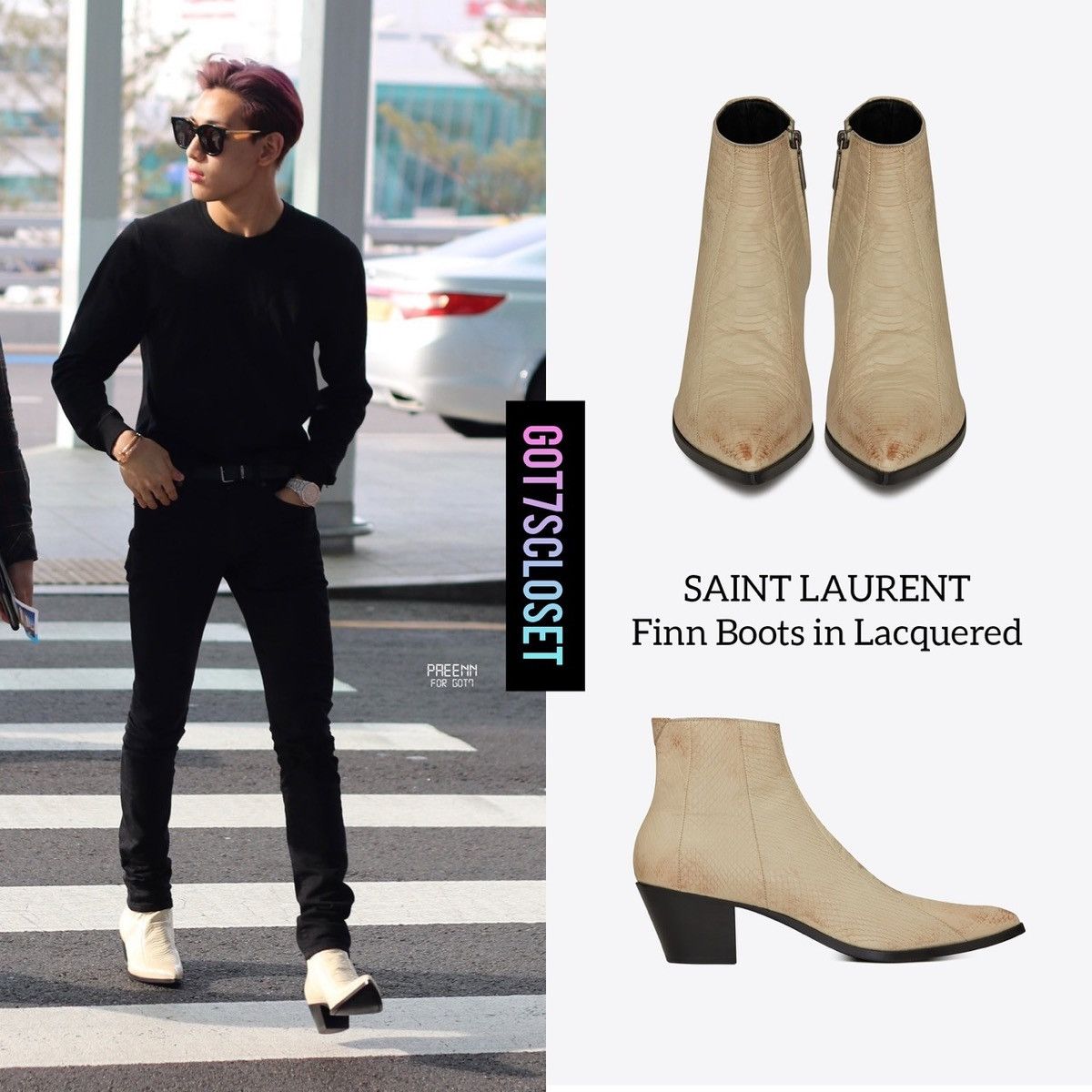 Saint laurent finn boots online