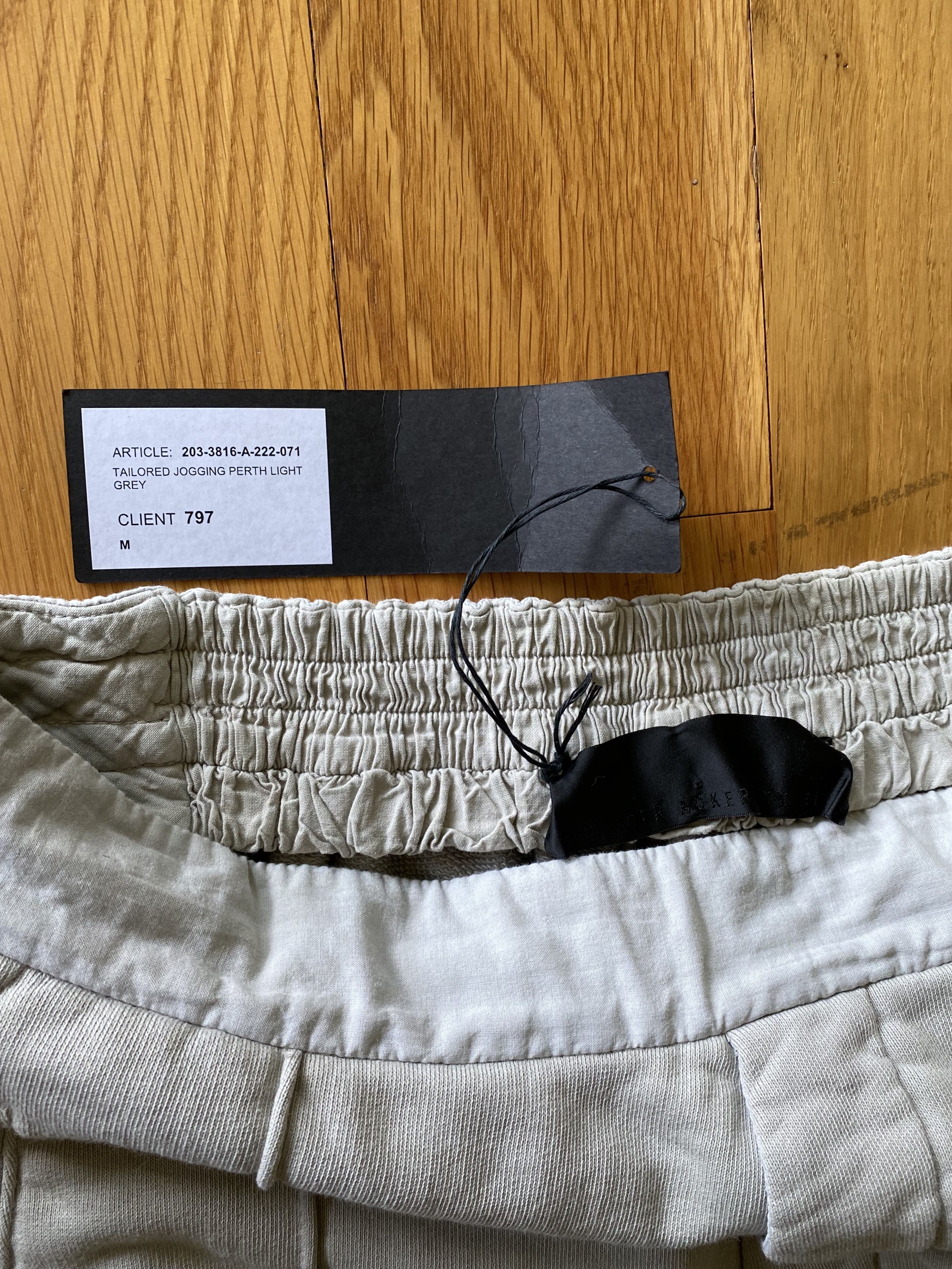 Haider Ackermann Light Gray Perth Sweatpants Size US 32 / EU 48 - 4 Thumbnail