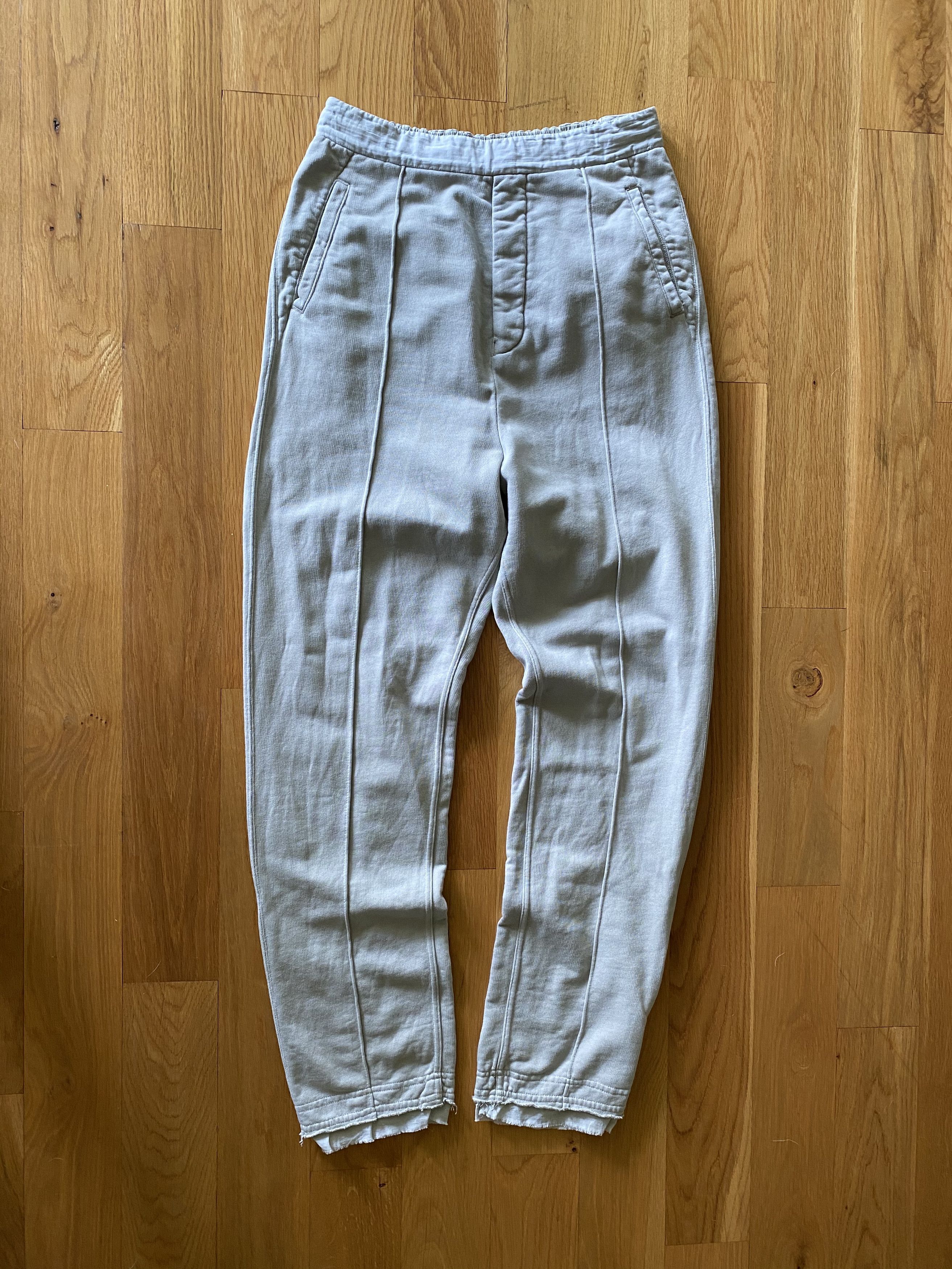 Haider Ackermann Light Gray Perth Sweatpants Size US 32 / EU 48 - 1 Thumbnail