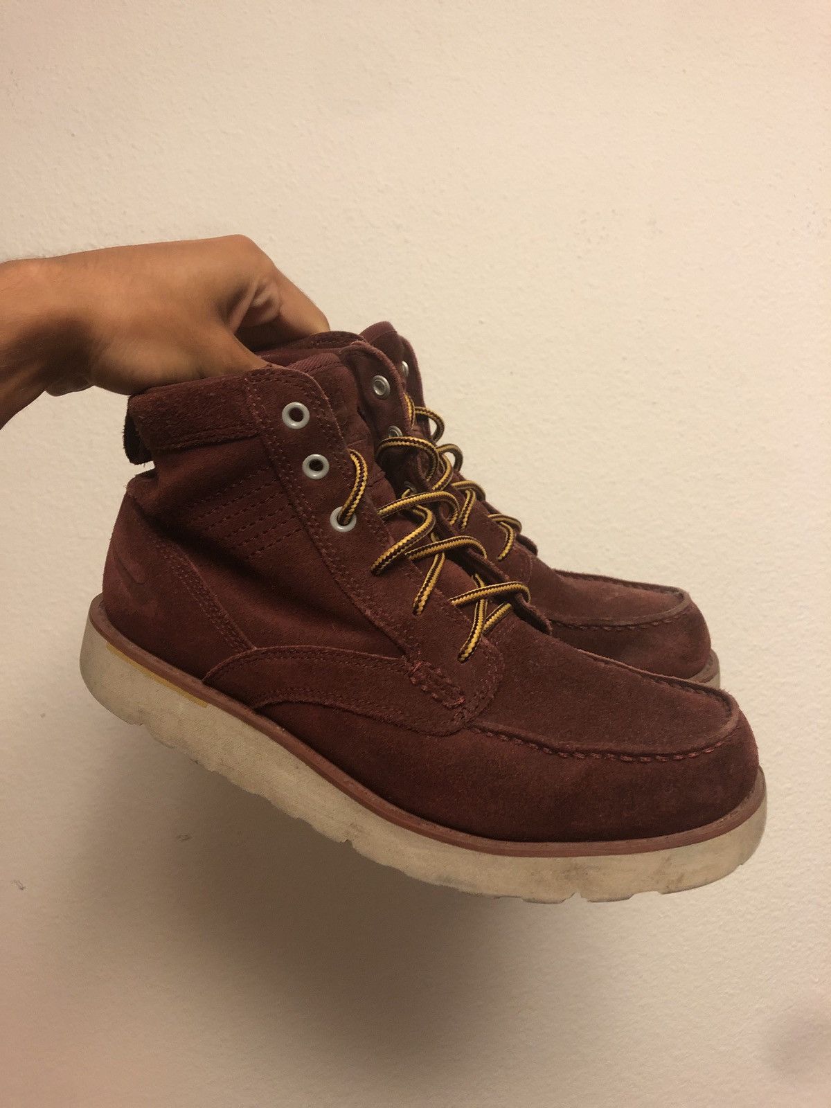 Maroon Nike Boots Nike Air Max Goadome 865031-604 Deep 