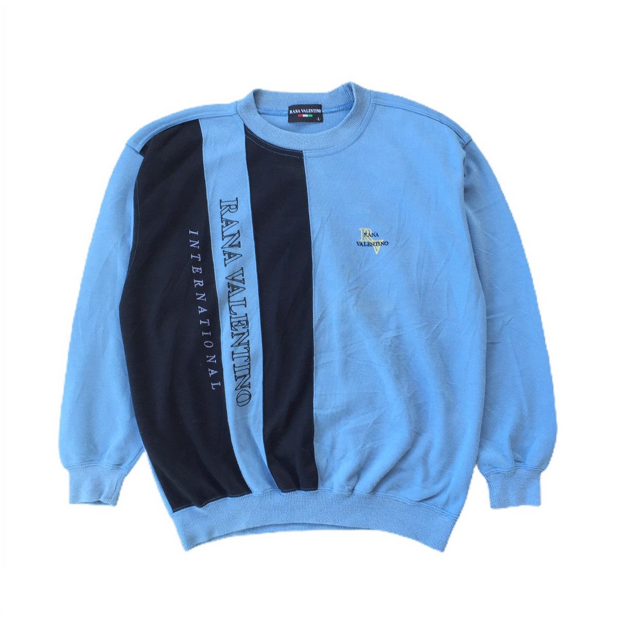 Valentino Vintage Rana Valentino Embroidery Sweatshirt Crewneck 90s Size US L / EU 52-54 / 3 - 1 Thumbnail
