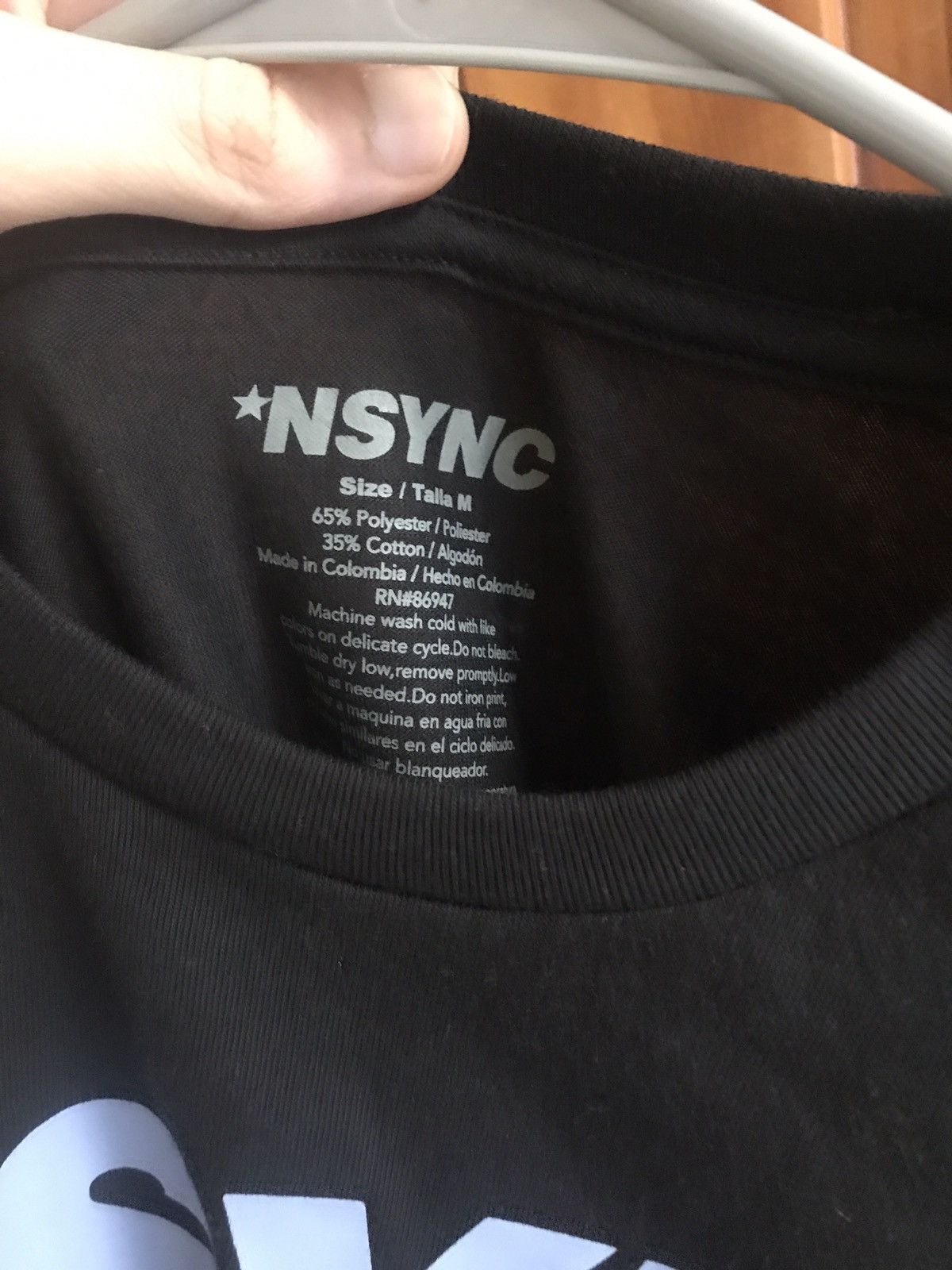 Band Tees *RARE* Brand New *NSYNC ByeByeBye Long Sleeve Shirt - Sz M Size US M / EU 48-50 / 2 - 4 Thumbnail
