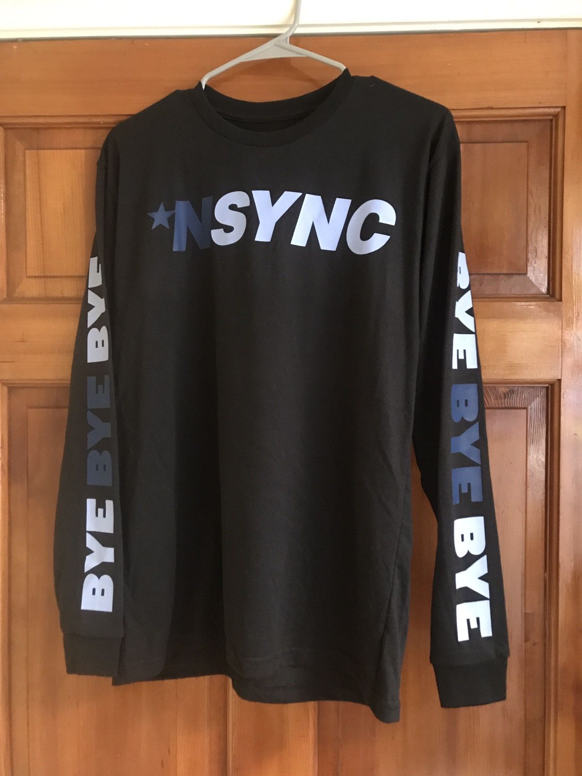 Band Tees *RARE* Brand New *NSYNC ByeByeBye Long Sleeve Shirt - Sz M Size US M / EU 48-50 / 2 - 1 Thumbnail