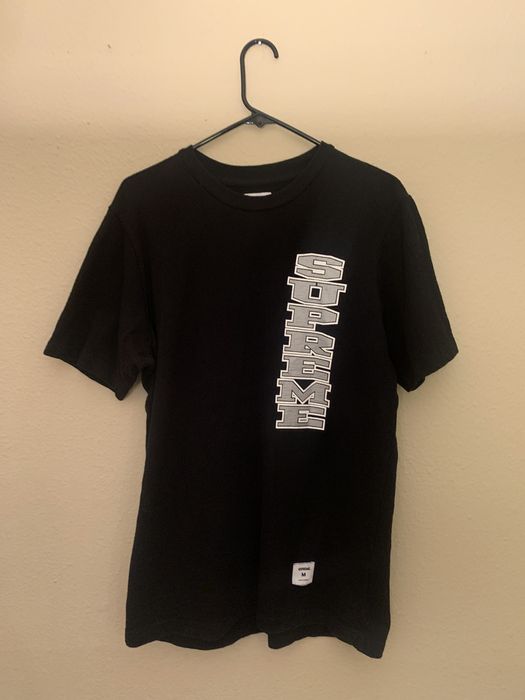 Supreme vertical hot sale logo tee