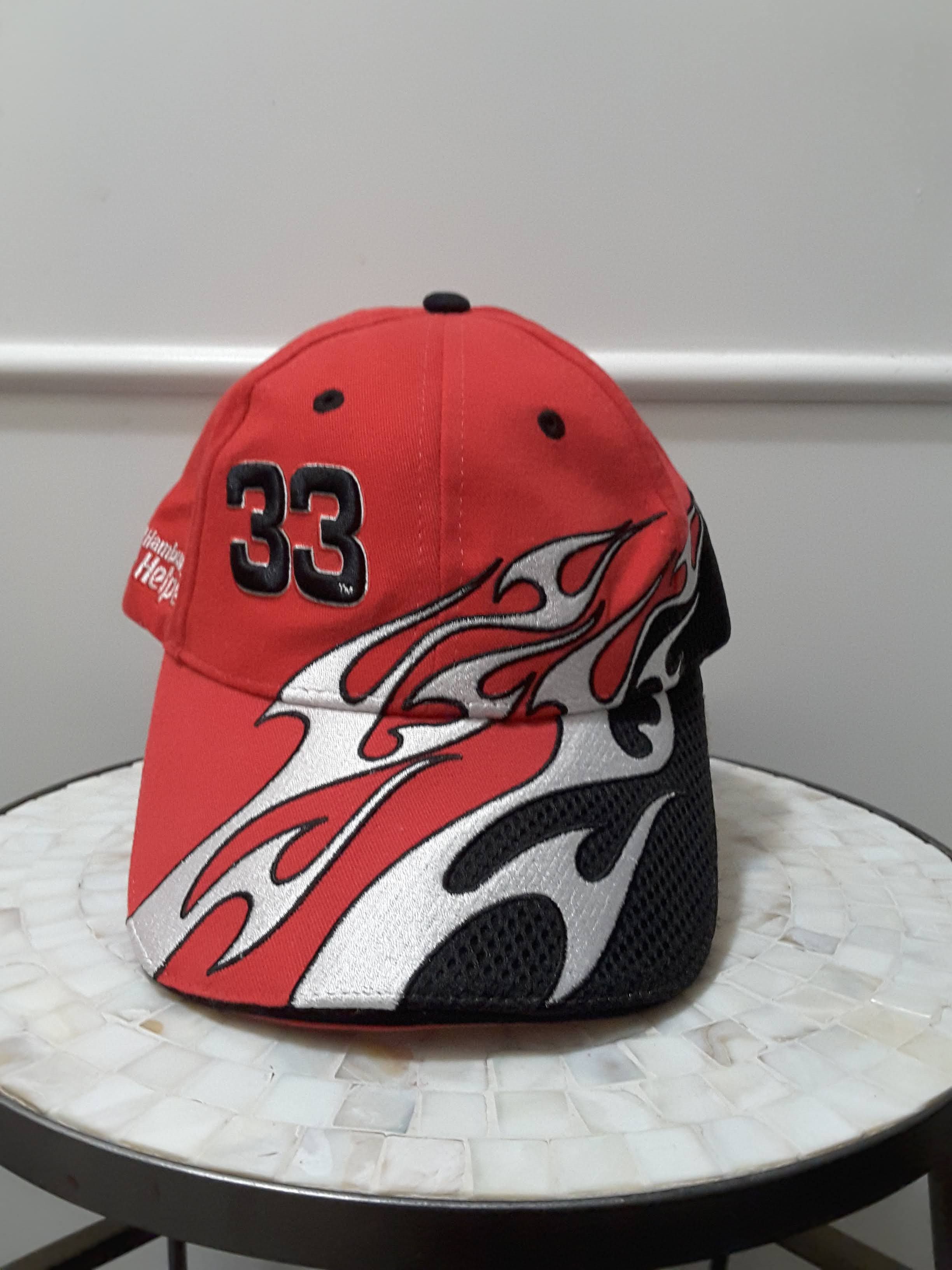 Hype Clint Bowyer Hamburger Helper Nascar Velcro Strap Cap Grailed